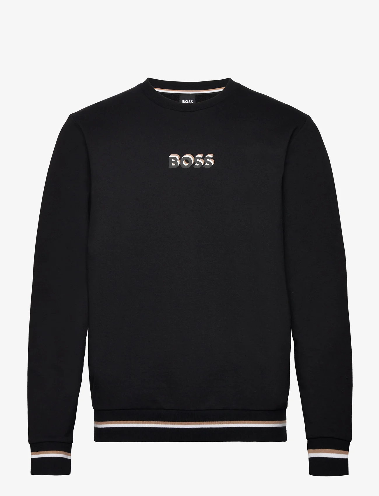 BOSS - Iconic Sweatshirt - pyjamashirts - black - 0