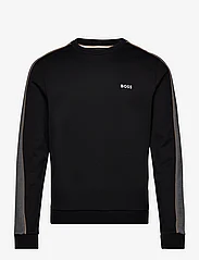 BOSS - Tracksuit Sweatshirt - sweatshirts - black - 0