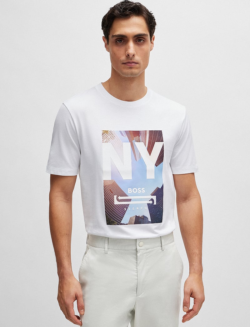 BOSS - Tiburt 511 - kurzärmelig - natural - 0