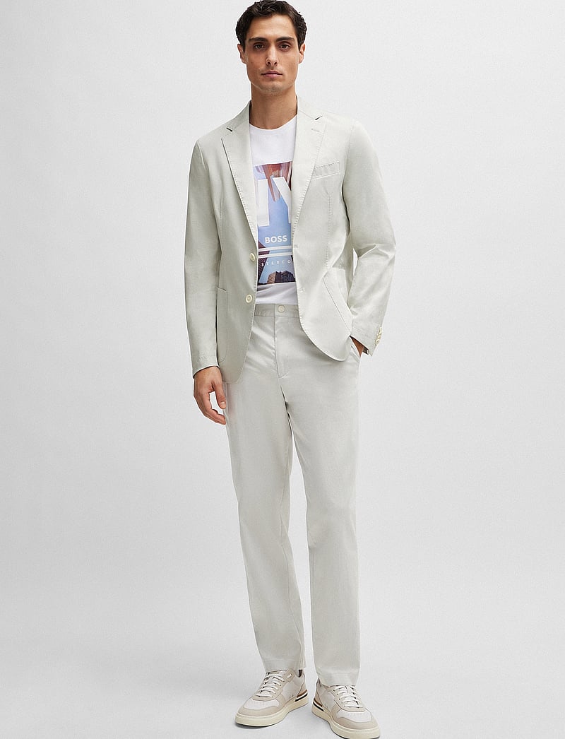 BOSS - Tiburt 511 - kurzärmelig - natural - 2