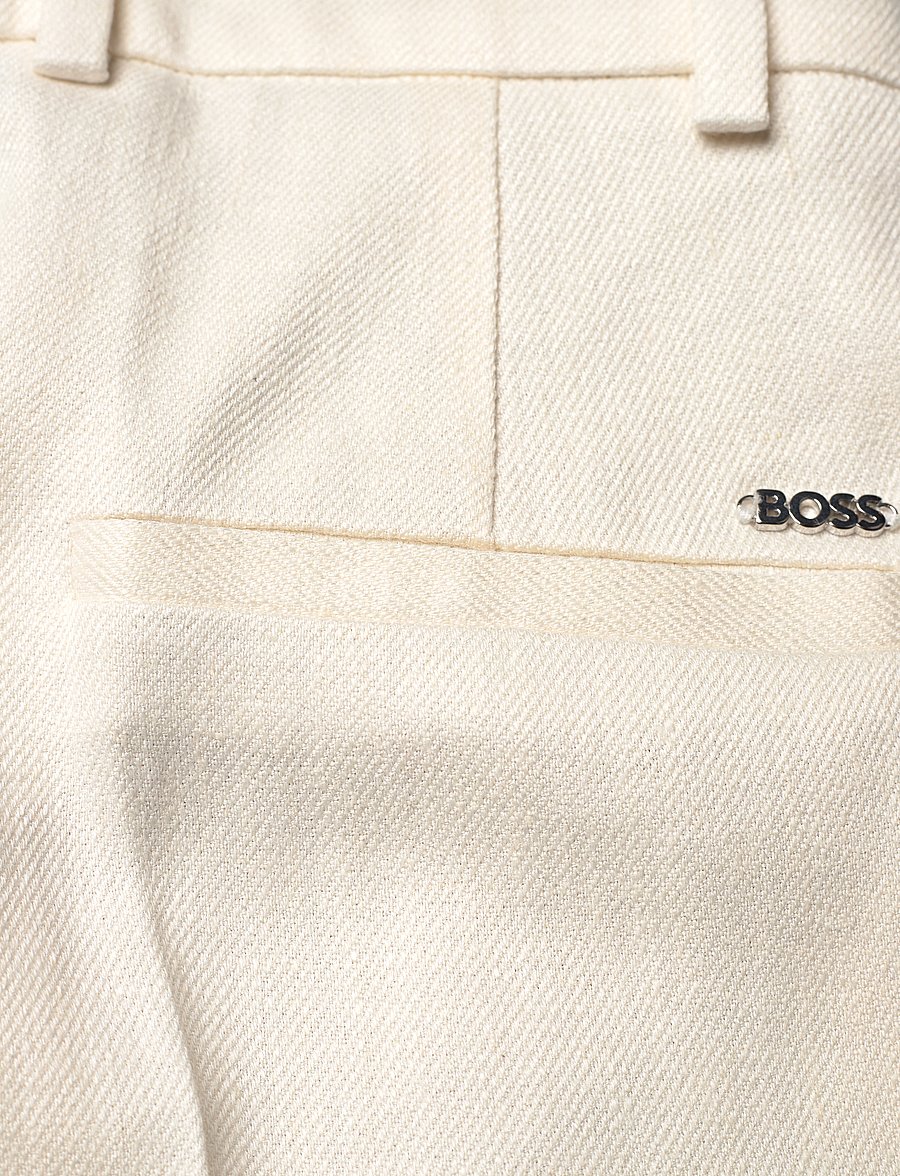 BOSS - Tefike - linnebyxor - open white - 4