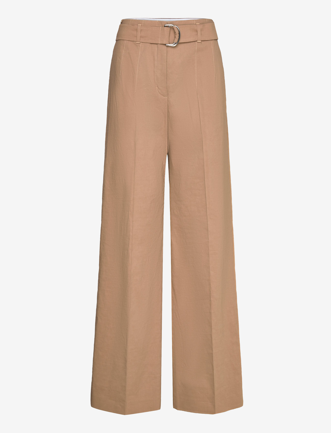 BOSS - Tasena - bukser med brede ben - medium beige - 0