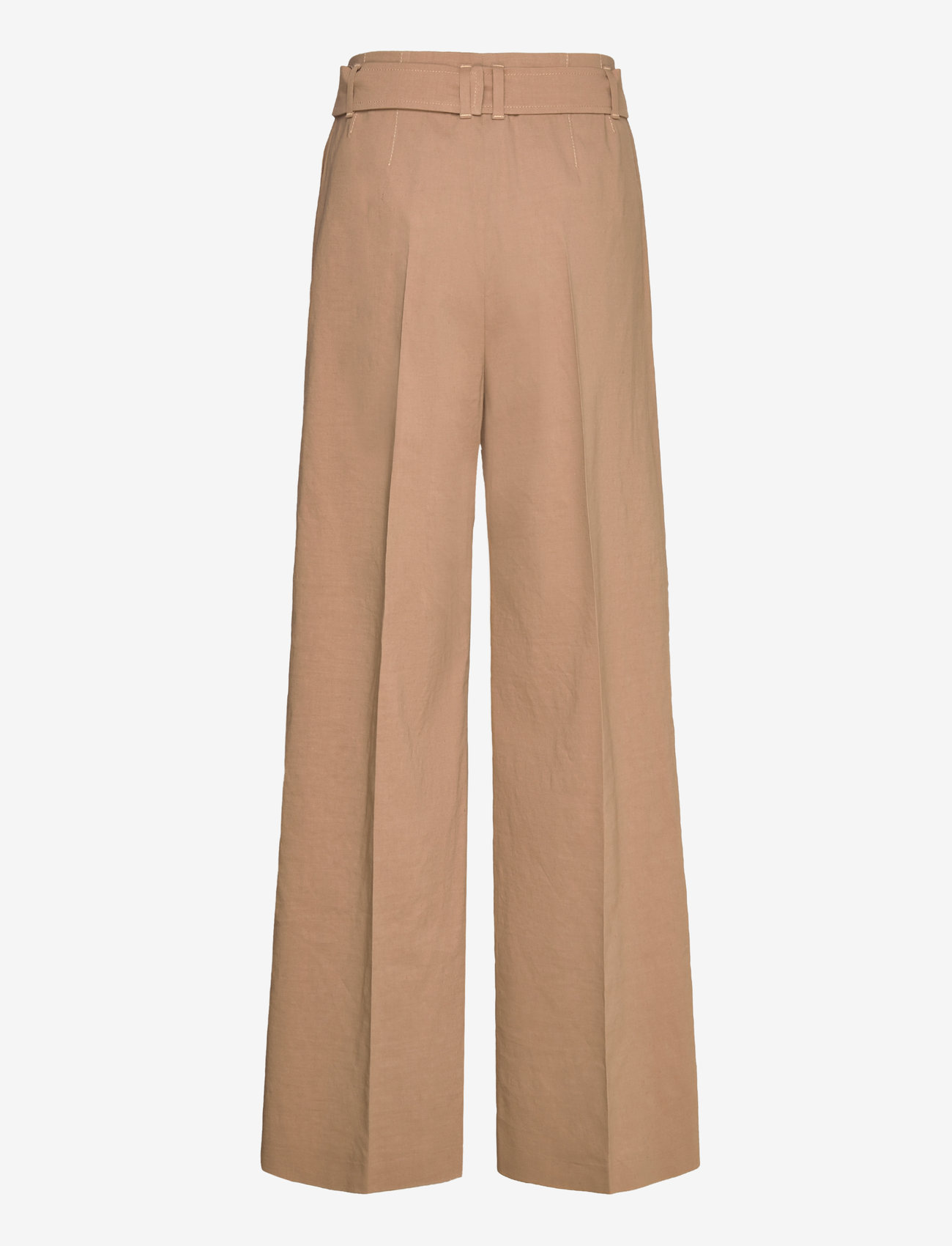 BOSS - Tasena - bukser med brede ben - medium beige - 1