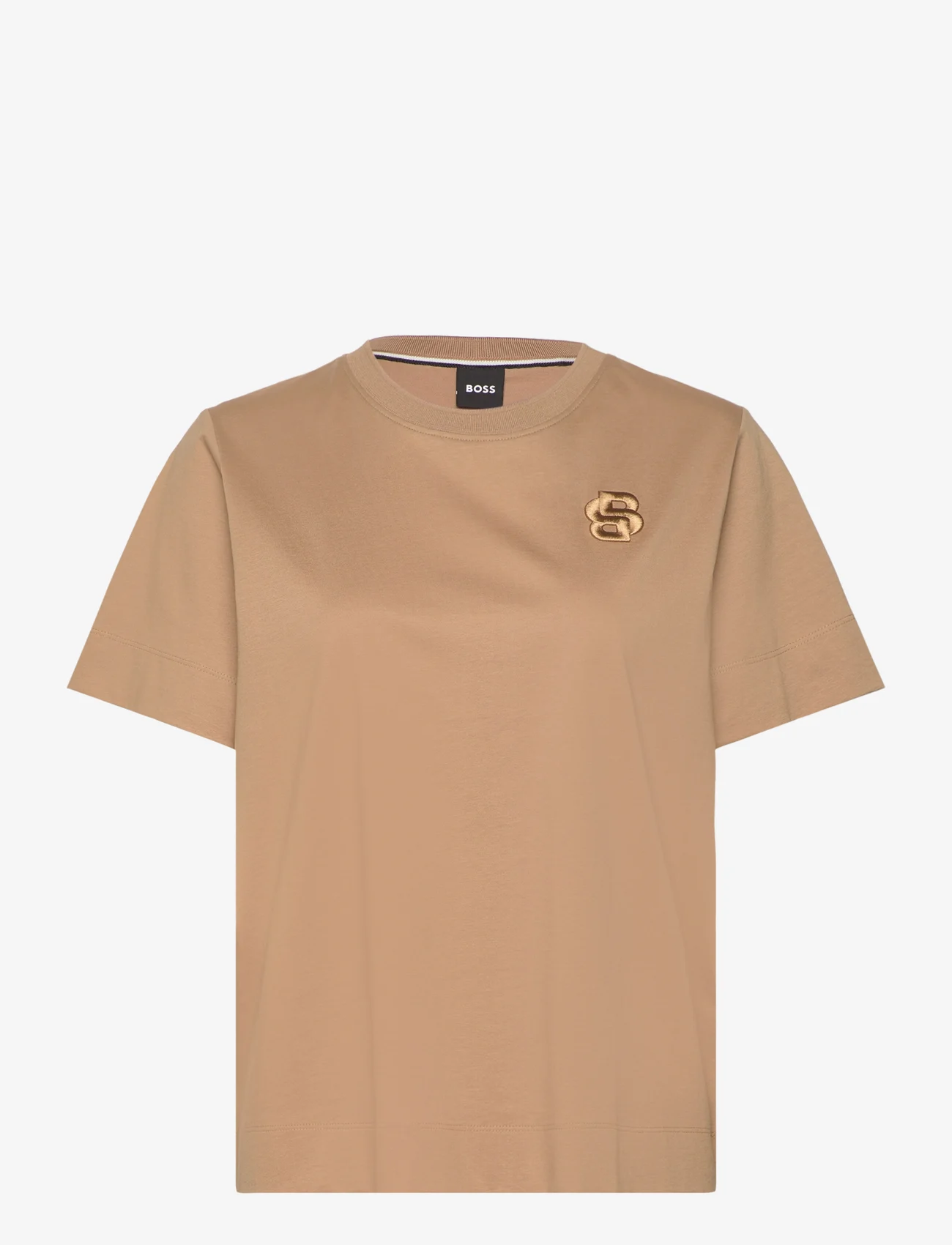 BOSS - Elphi_BB - t-shirts - medium beige - 0