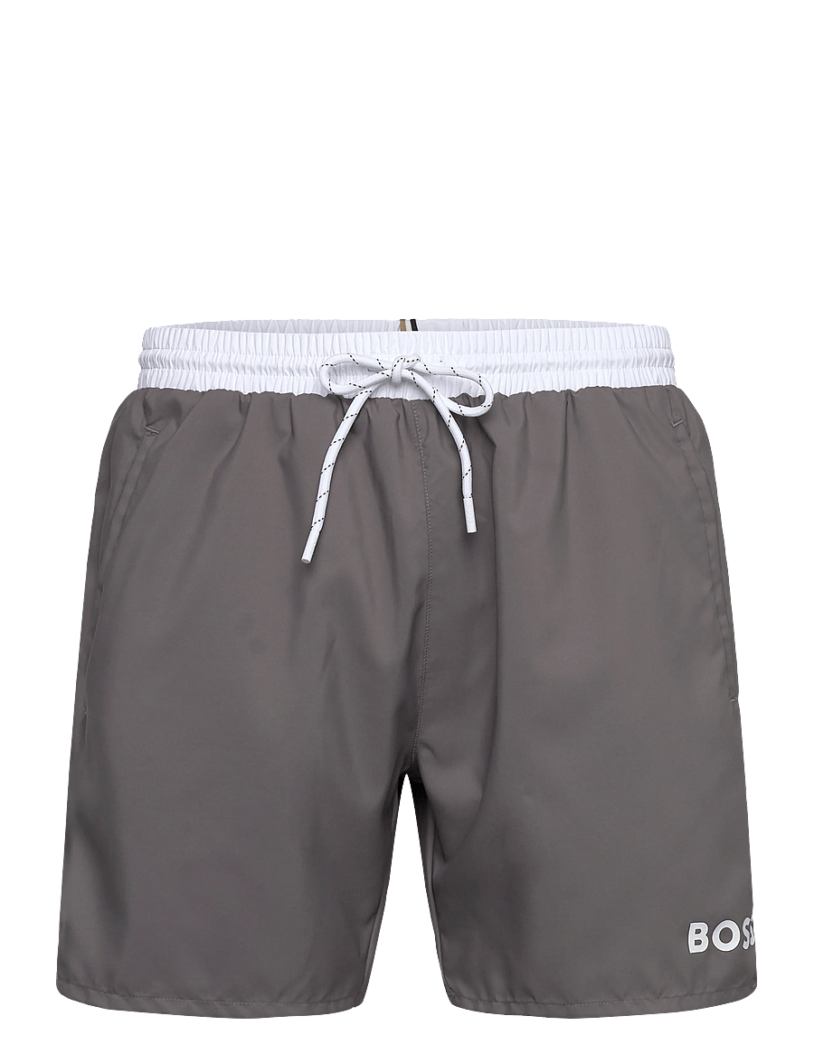 BOSS - Starfish - badeshorts - dark grey - 0