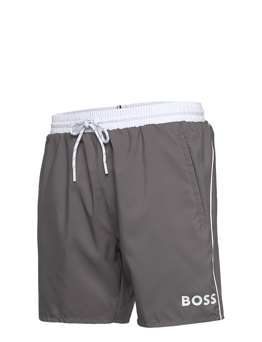 BOSS - Starfish - badeshorts - dark grey - 1