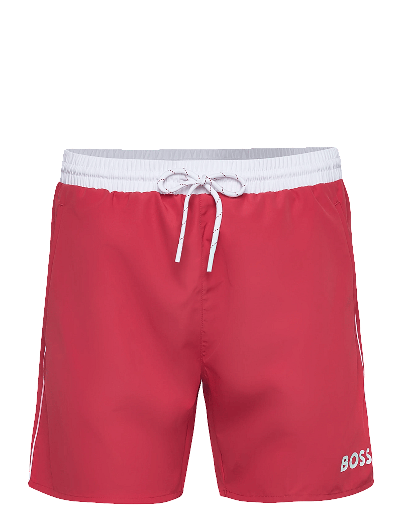 BOSS - Starfish - badeshorts - dark red - 0