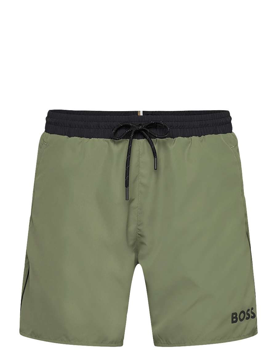 BOSS - Starfish - badeshorts - open green - 0