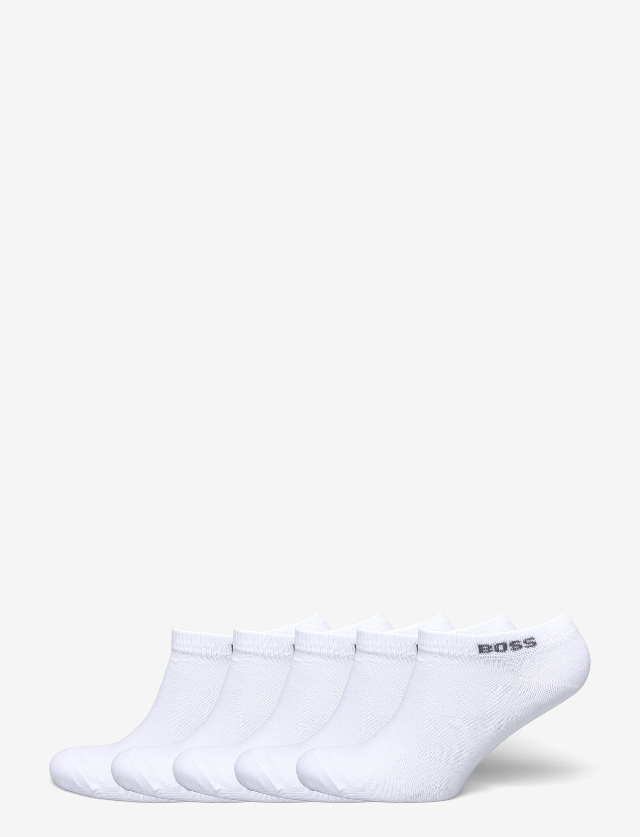 BOSS - 5P AS Logo CC W - ankelstrømper - white - 0