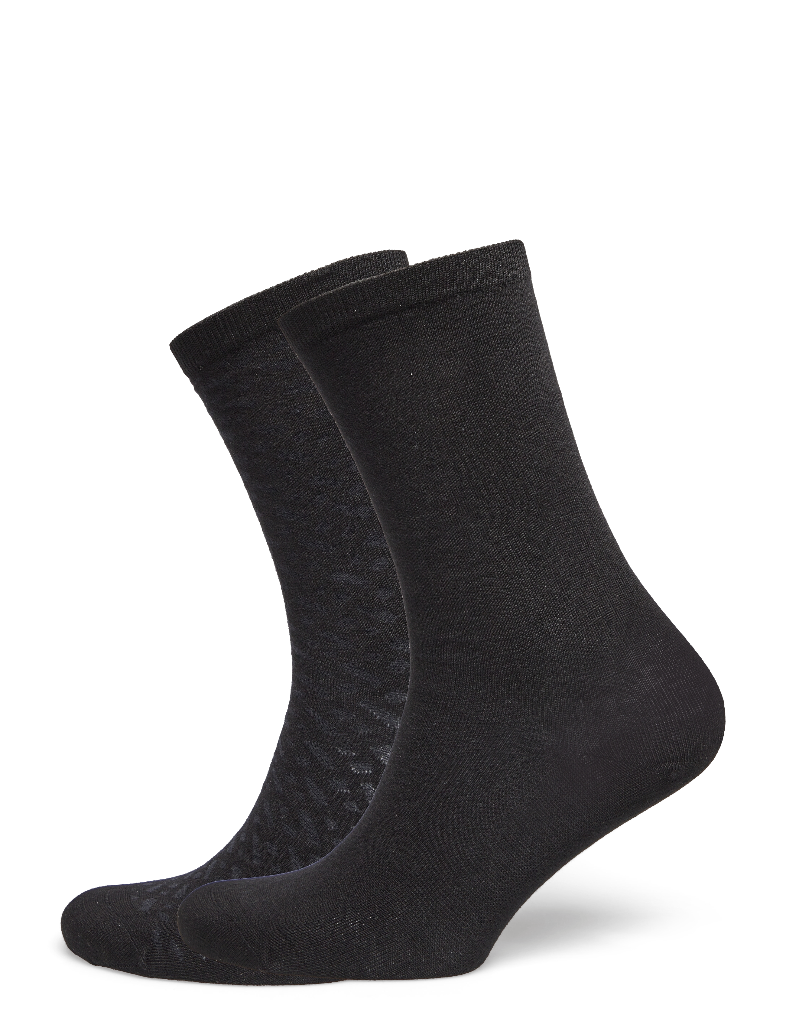 BOSS 2P Rs Monogram Cc W, 35-38, Socks, Schwarz - Regular Frauen