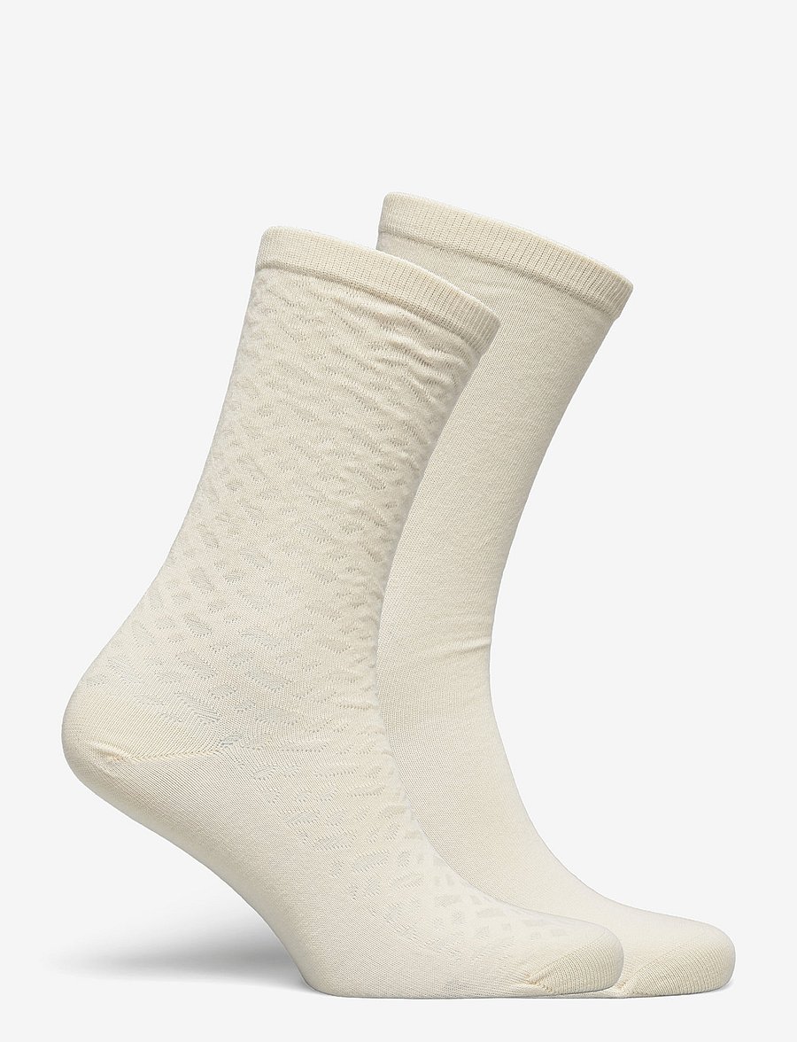 BOSS - 2P RS Monogram CC W - vanliga strumpor - open white - 1