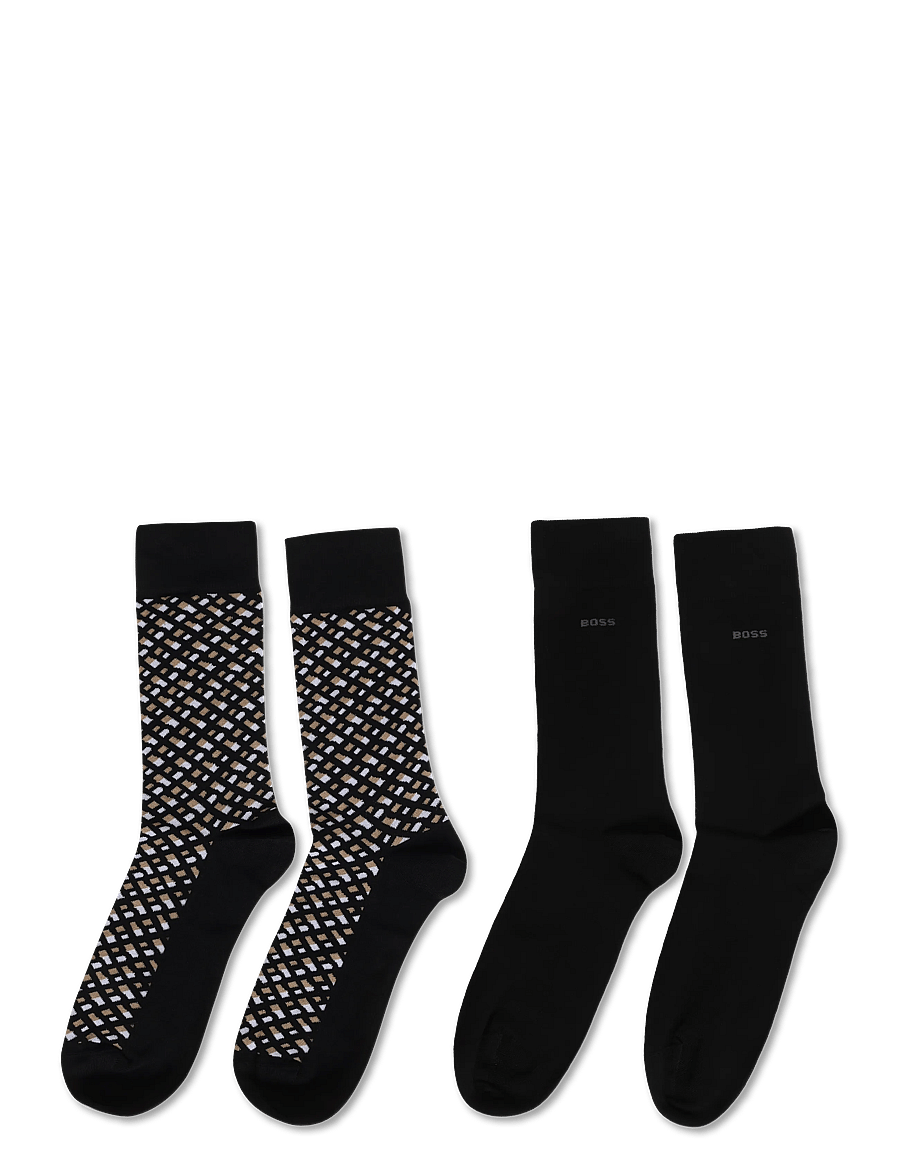 BOSS - 2P RS Monogram CC - tennissocken - black - 1