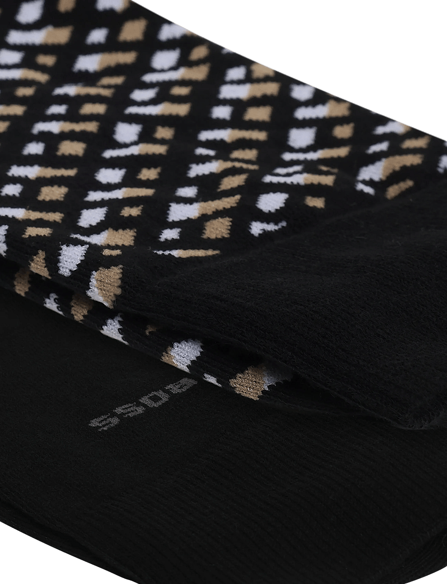 BOSS - 2P RS Monogram CC - tennissocken - black - 2