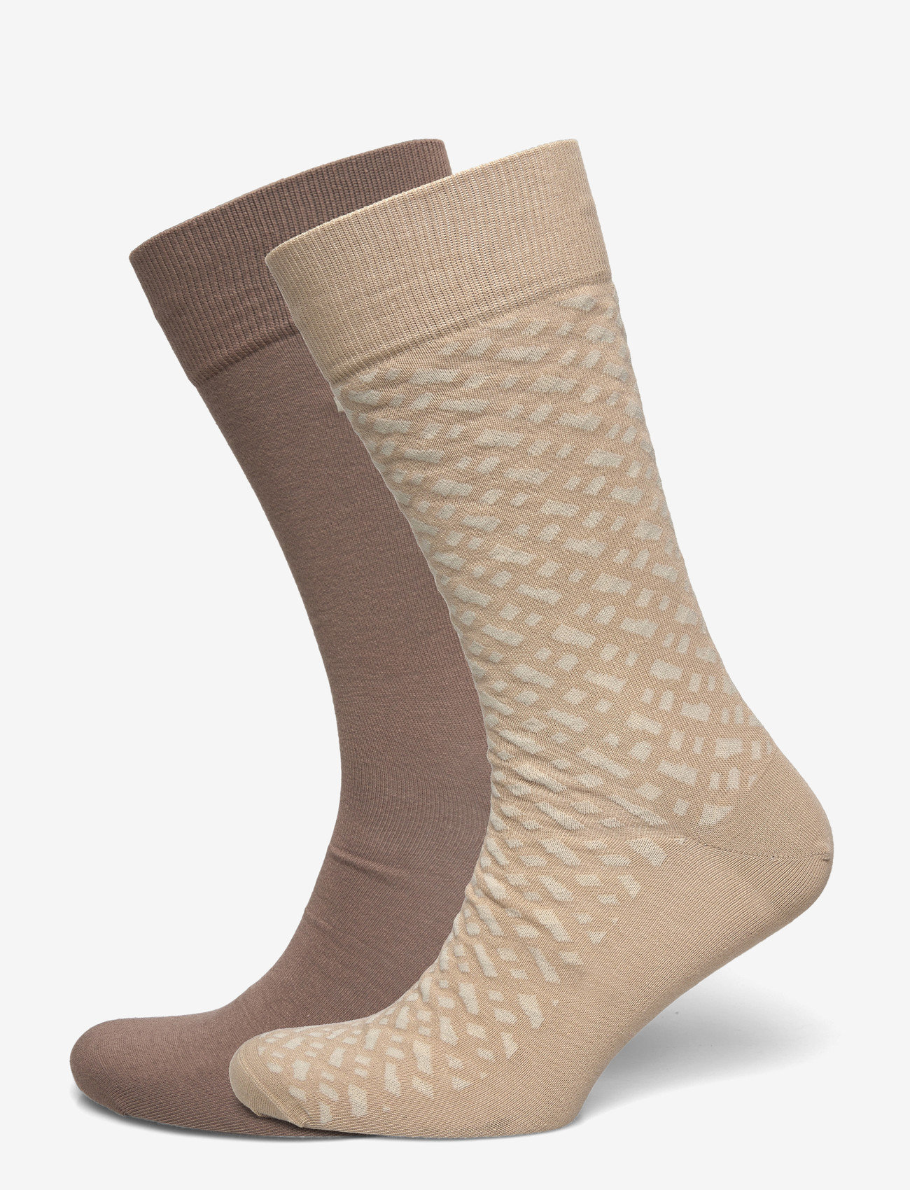 BOSS - 2P RS Monogram CC - crew socks - open brown - 0
