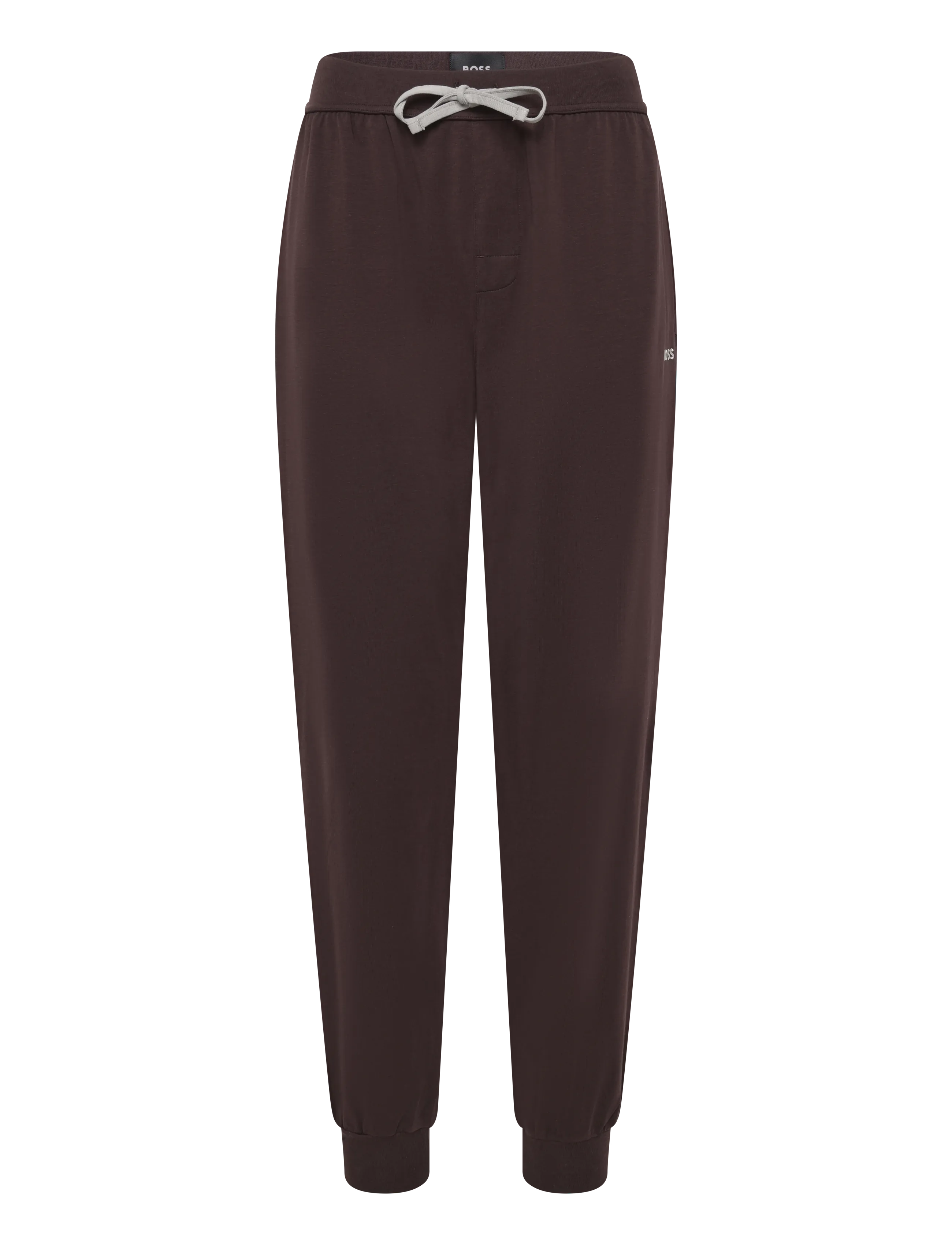 BOSS Mix&Match Pants - Pyjamasbyxor - DARK BROWN / brown