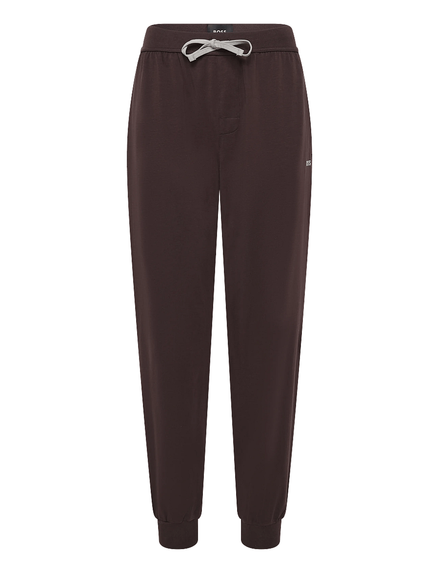 BOSS - Mix&Match Pants - pyjamasbyxor - dark brown - 0