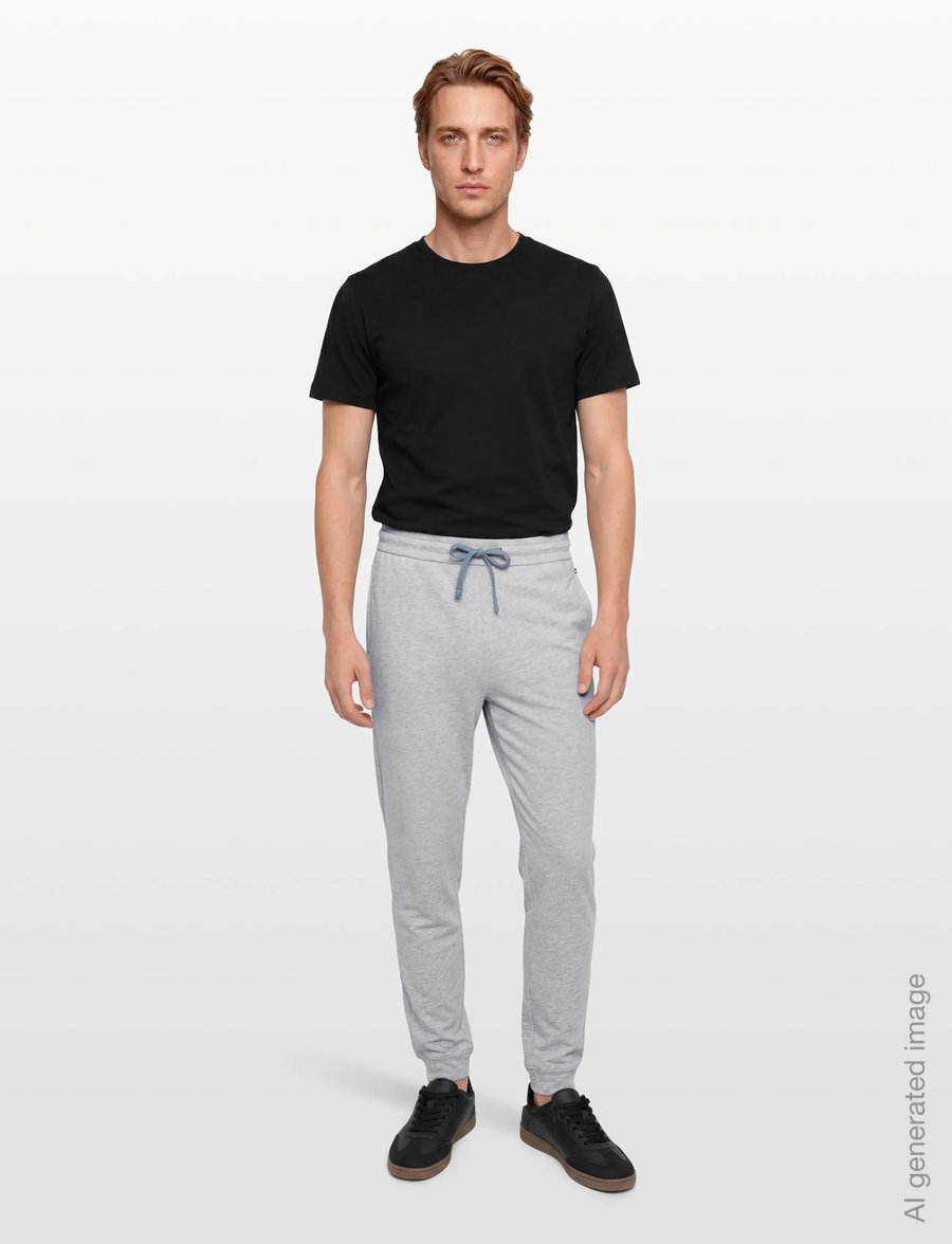BOSS - Mix&Match Pants - pyjamasbyxor - light/pastel grey - 0