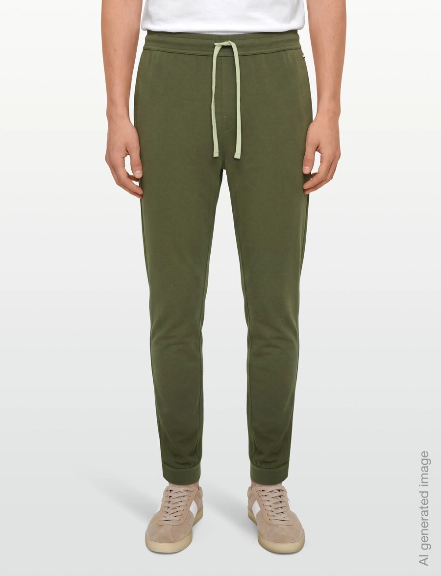 BOSS - Mix&Match Pants - pyjamasbyxor - open green - 3