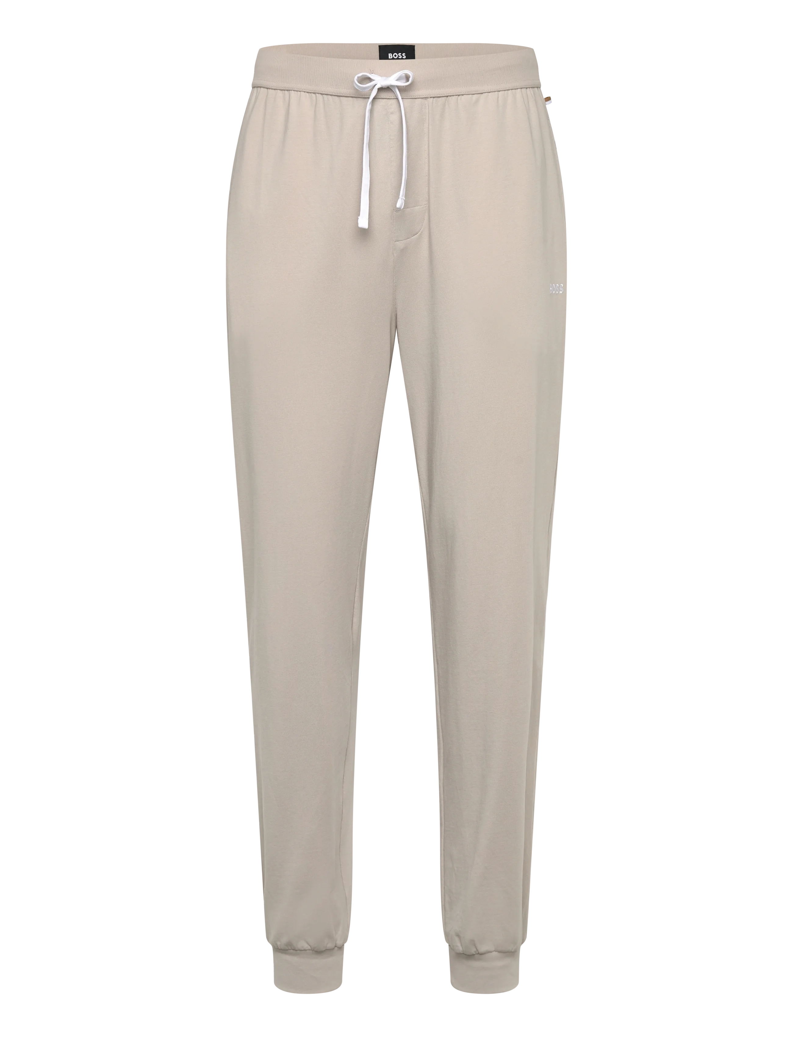 BOSS Mix&Match Pants - Pyjamahose - OPEN GREY / beige