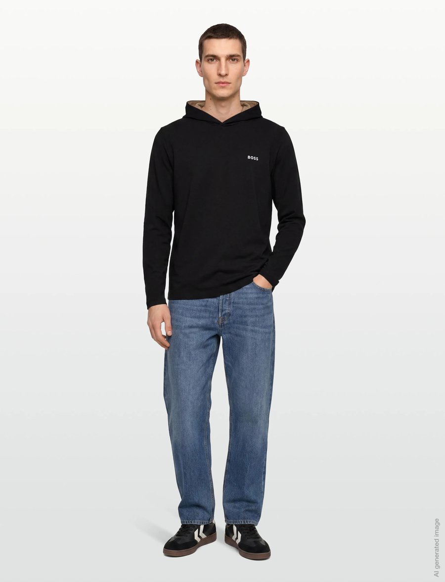 BOSS - Mix&Match LS-Shirt H - pyjamaoberteil - black - 0