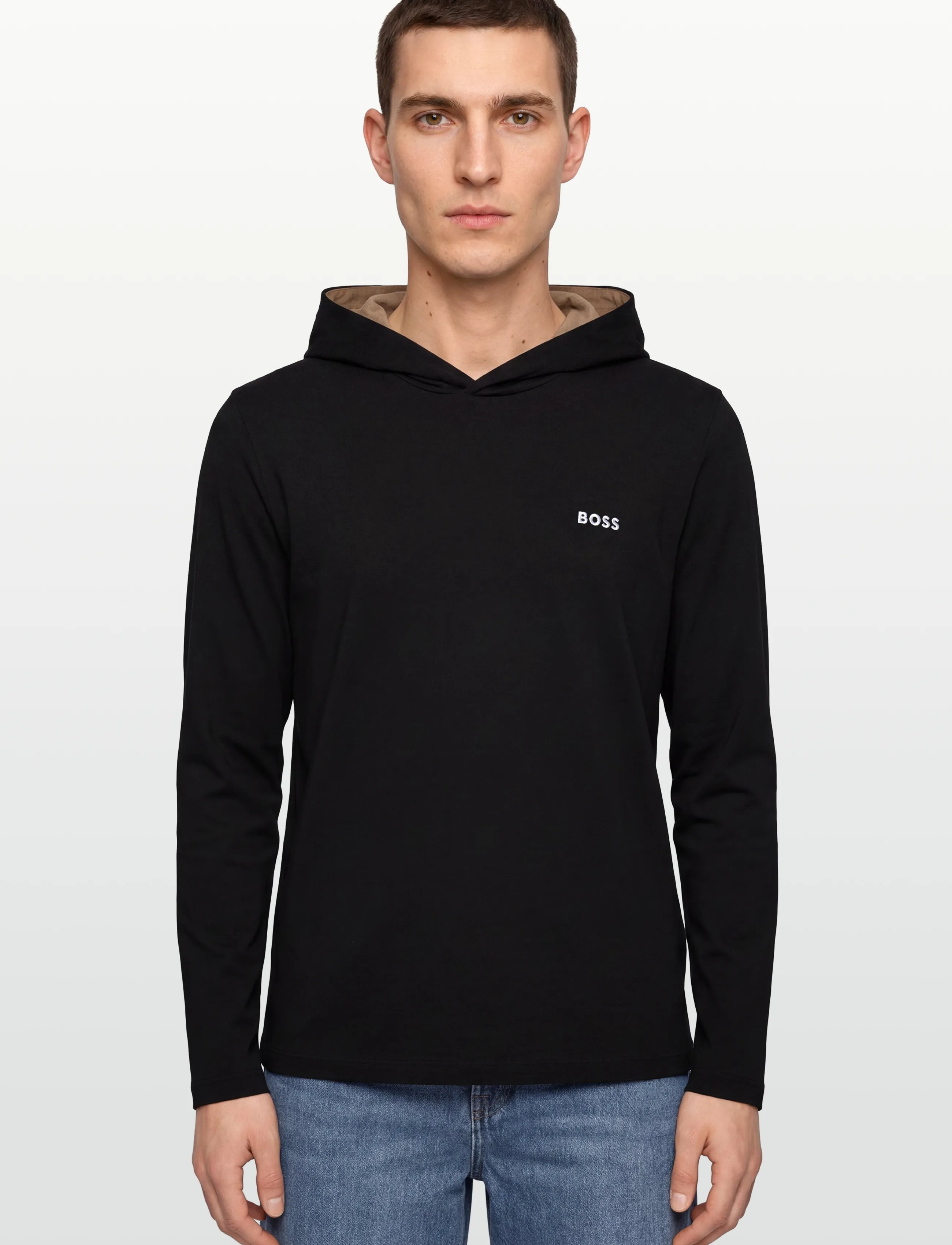 BOSS - Mix&Match LS-Shirt H - pyjamashirts - black - 3