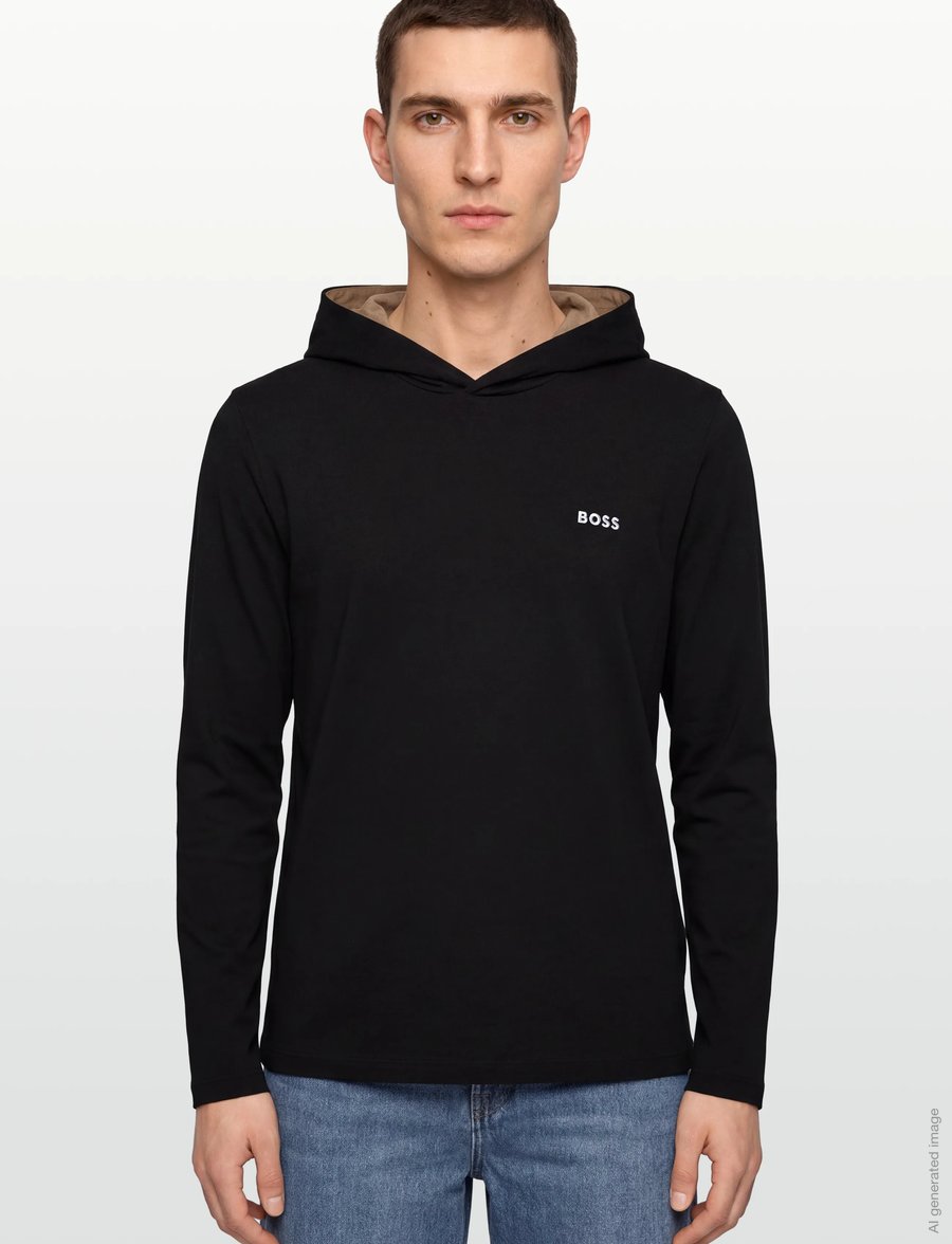BOSS - Mix&Match LS-Shirt H - pyjamaoberteil - black - 3