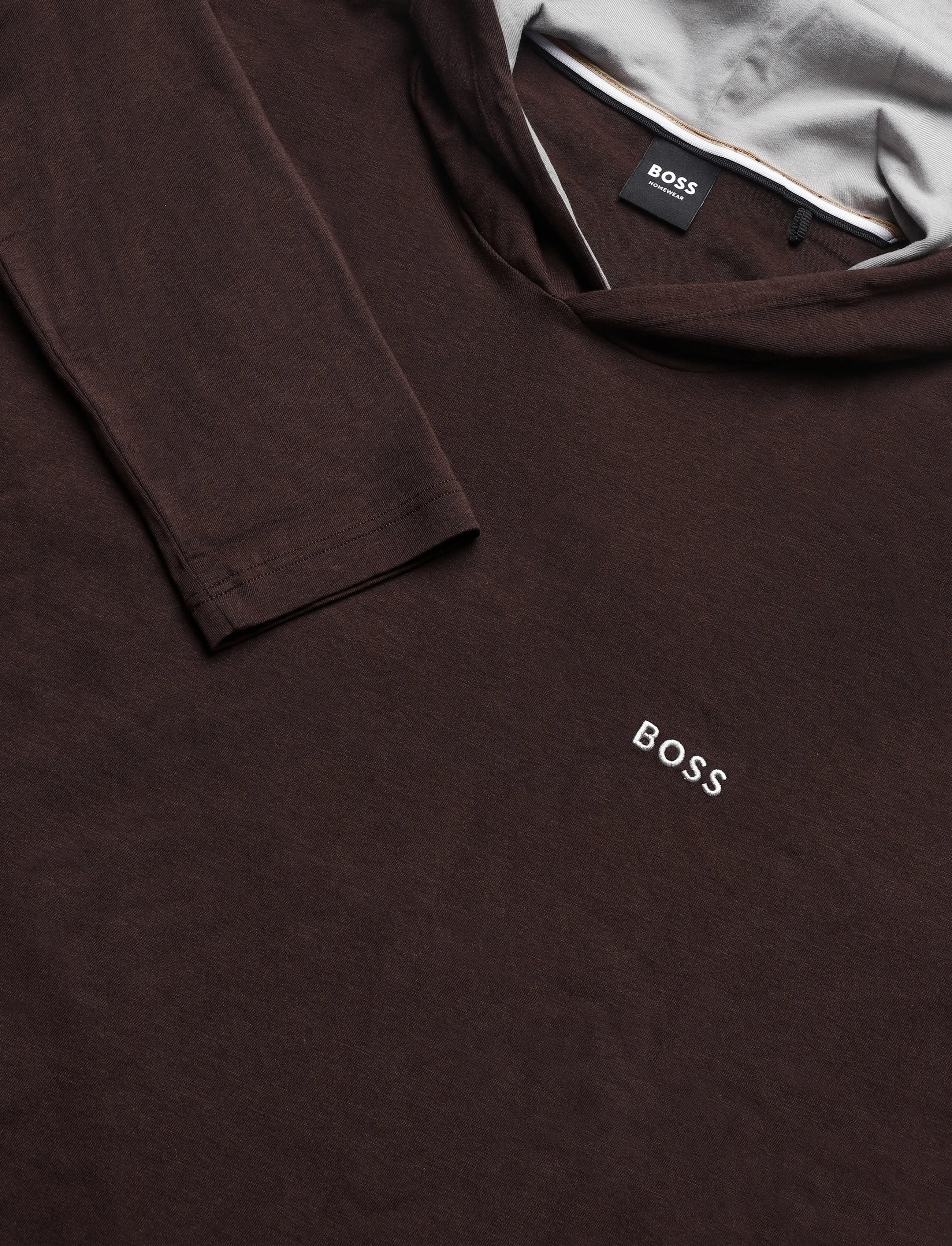 BOSS - Mix&Match LS-Shirt H - pyjamaoberteile - dark brown - 2