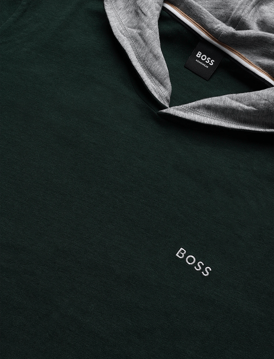 BOSS - Mix&Match LS-Shirt H - pyjama tops - dark green - 2
