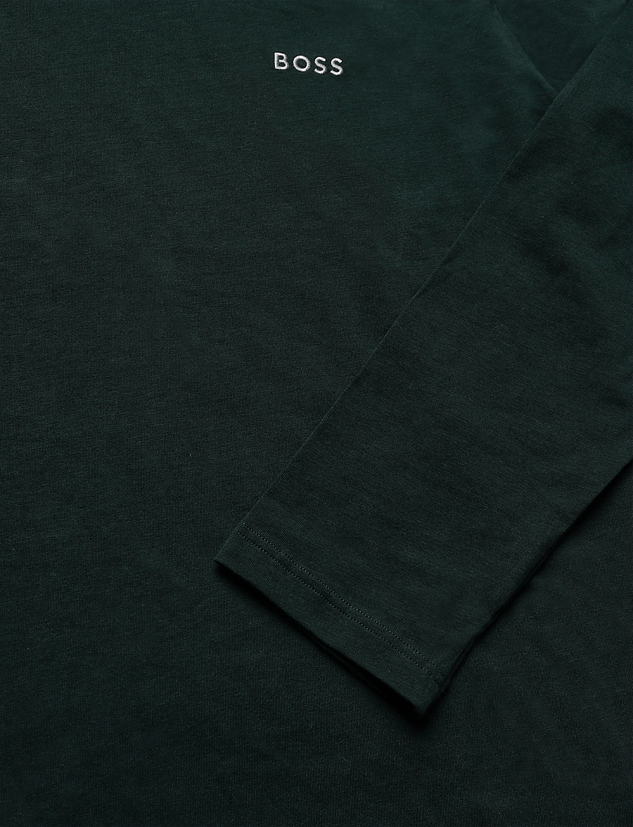 BOSS - Mix&Match LS-Shirt H - pyjama tops - dark green - 3