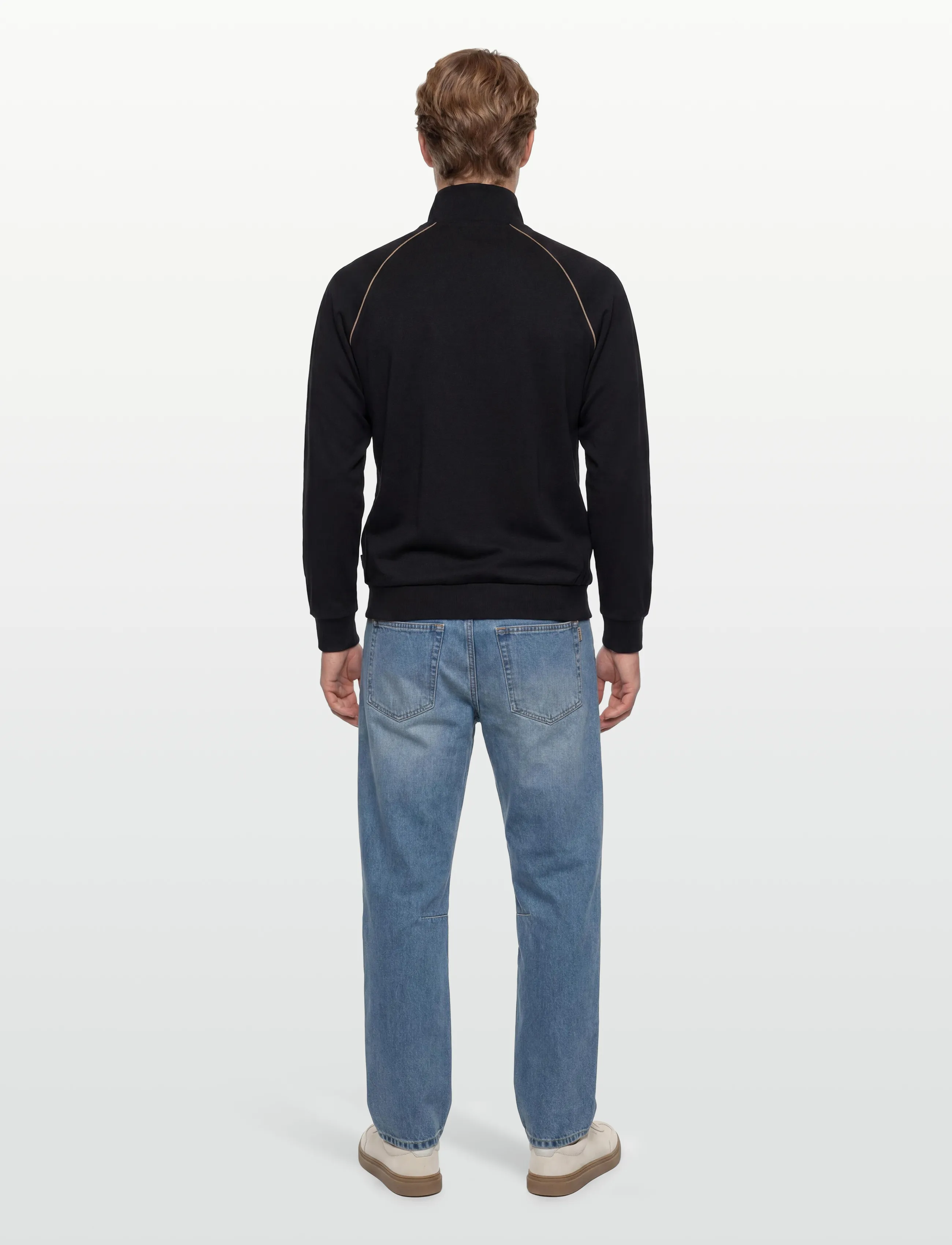 BOSS - Mix&Match Jacket Z - nattrøjer - black - 4