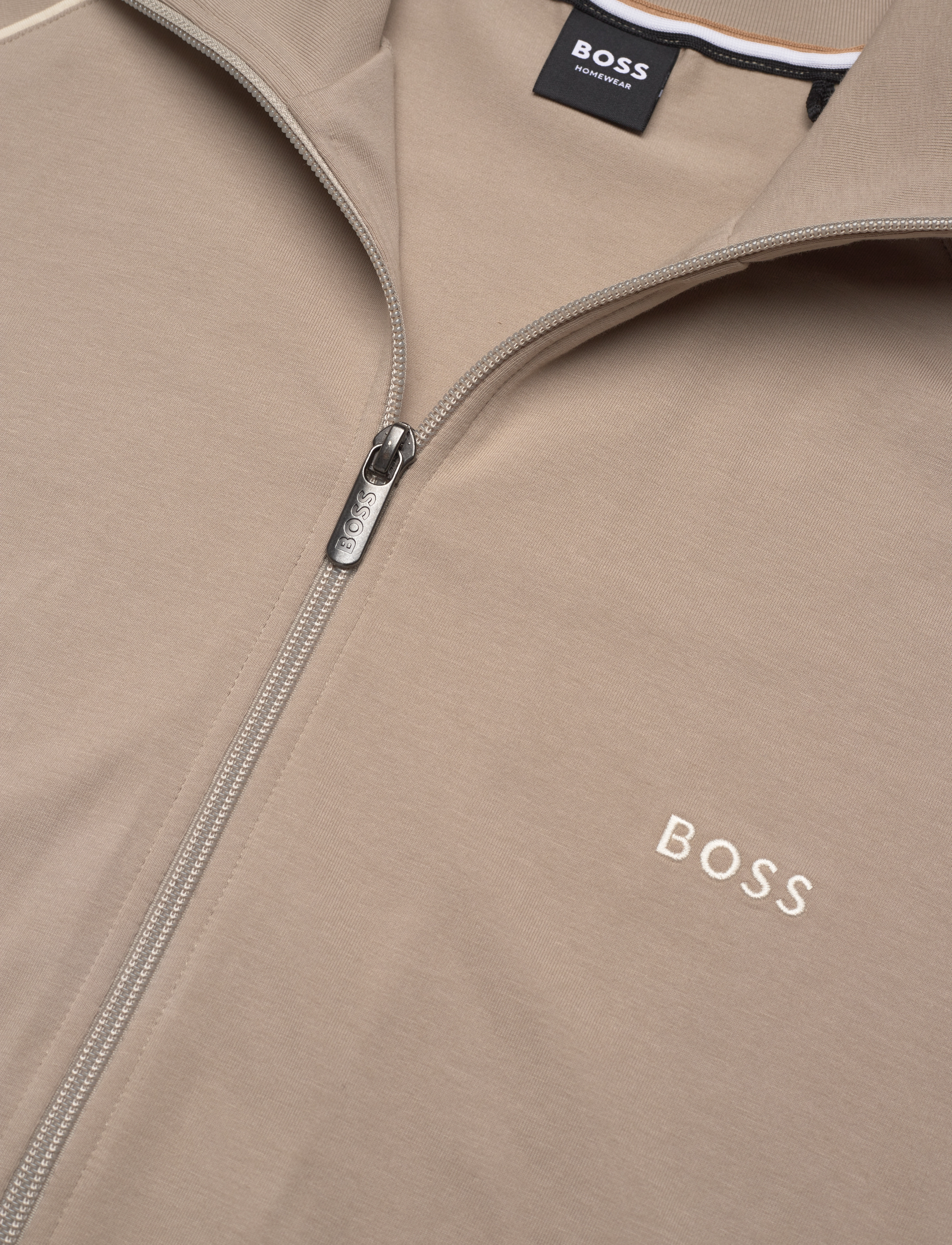BOSS - Mix&Match Jacket Z - nattrøjer - dark beige - 2