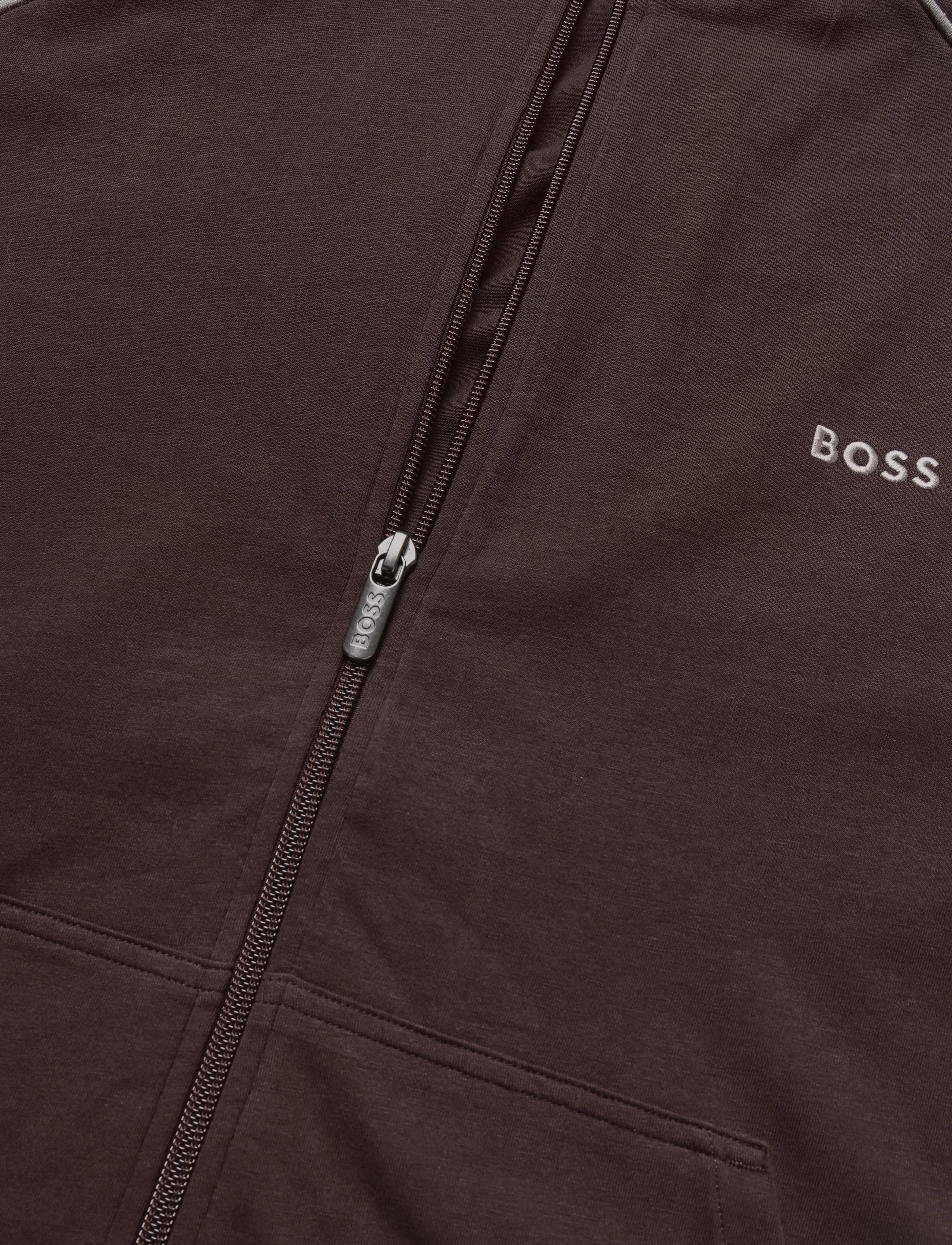 BOSS - Mix&Match Jacket Z - sweatshirts - dark brown - 3