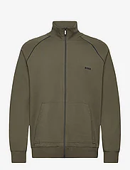 BOSS - Mix&Match Jacket Z - sweatshirts - dark green - 0