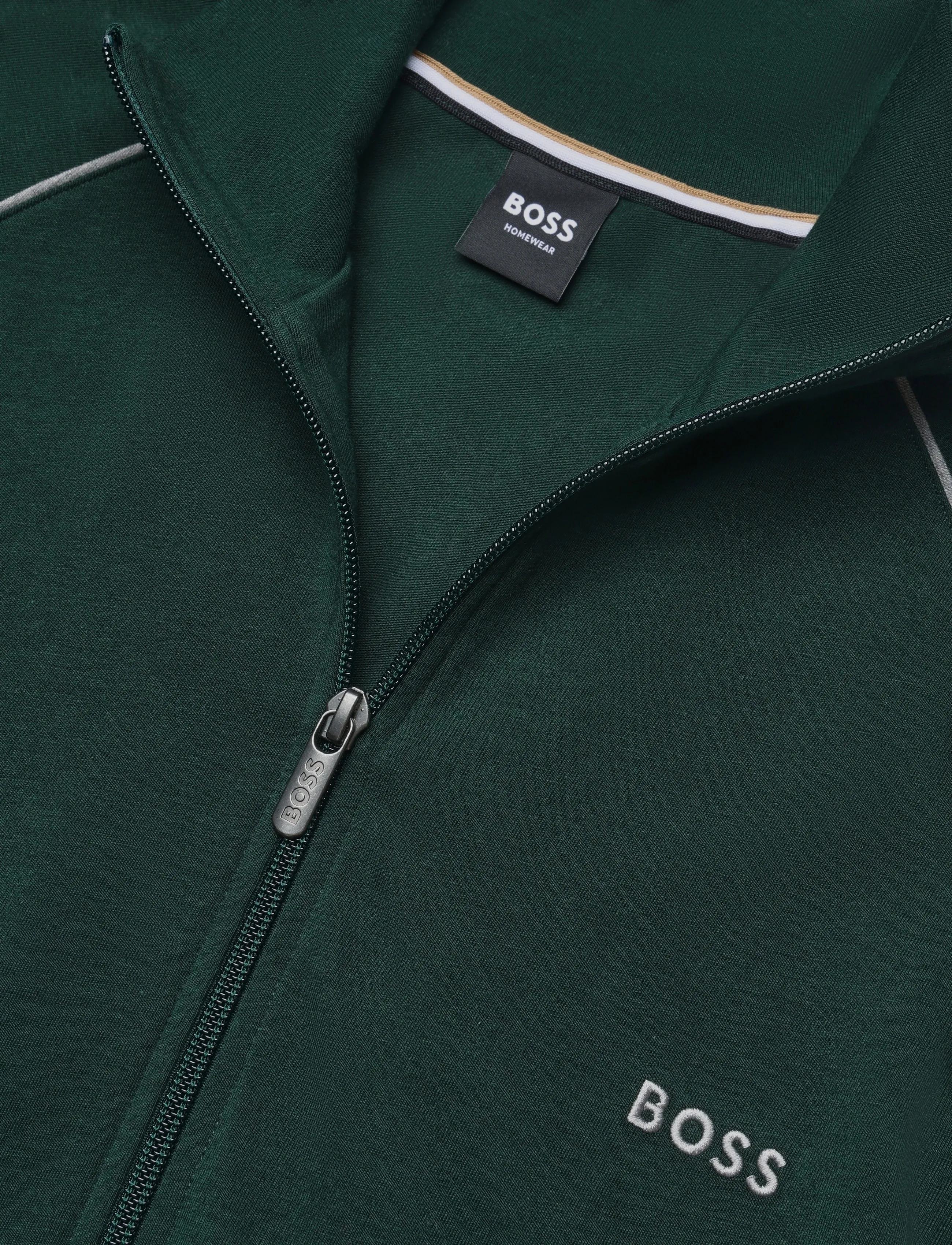BOSS - Mix&Match Jacket Z - sweatshirts - dark green - 5