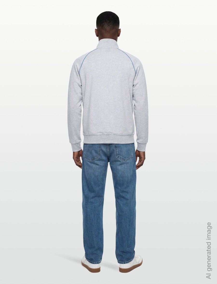 BOSS - Mix&Match Jacket Z - sweatshirts - light/pastel grey - 4