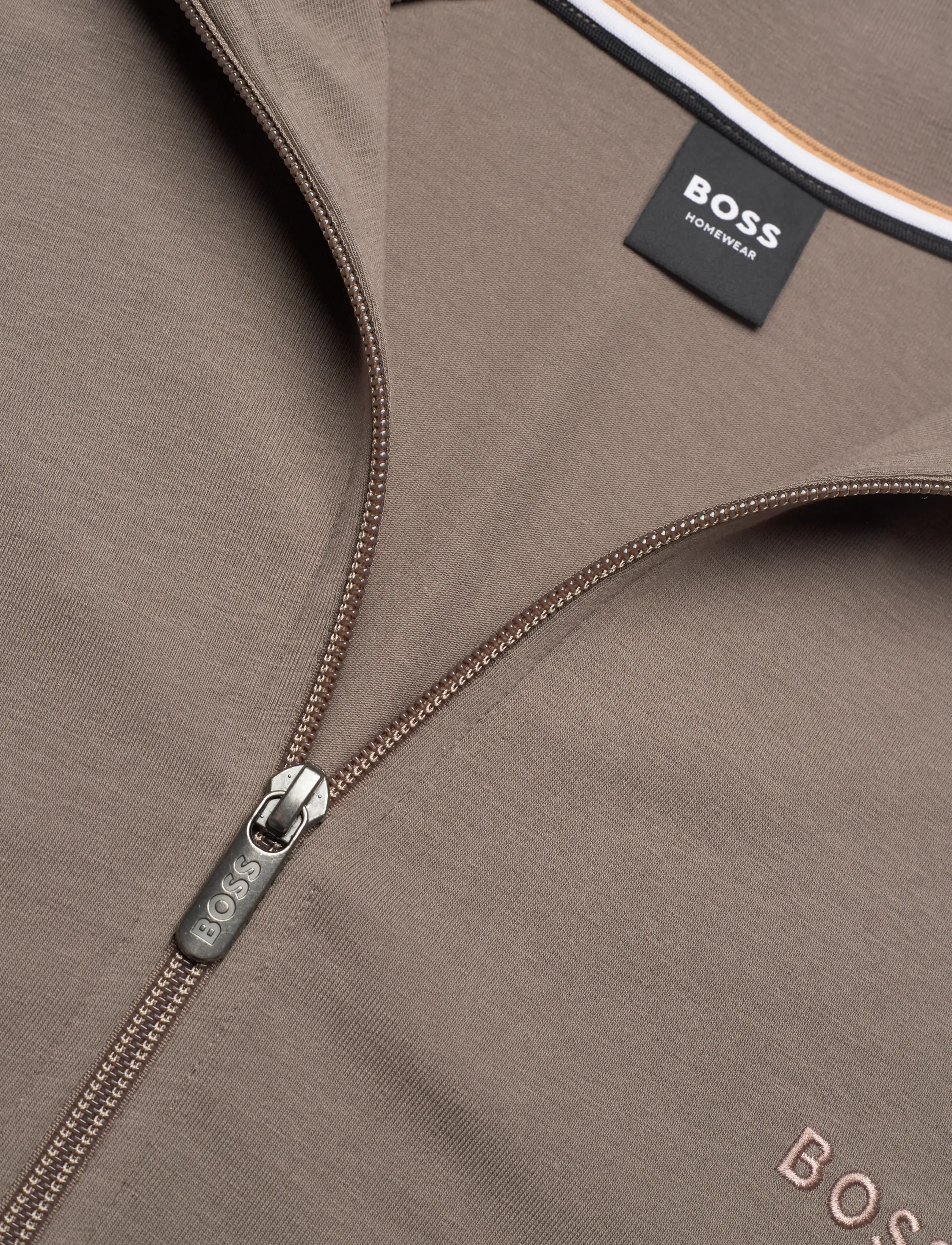 BOSS - Mix&Match Jacket Z - sweatshirts - medium brown - 2