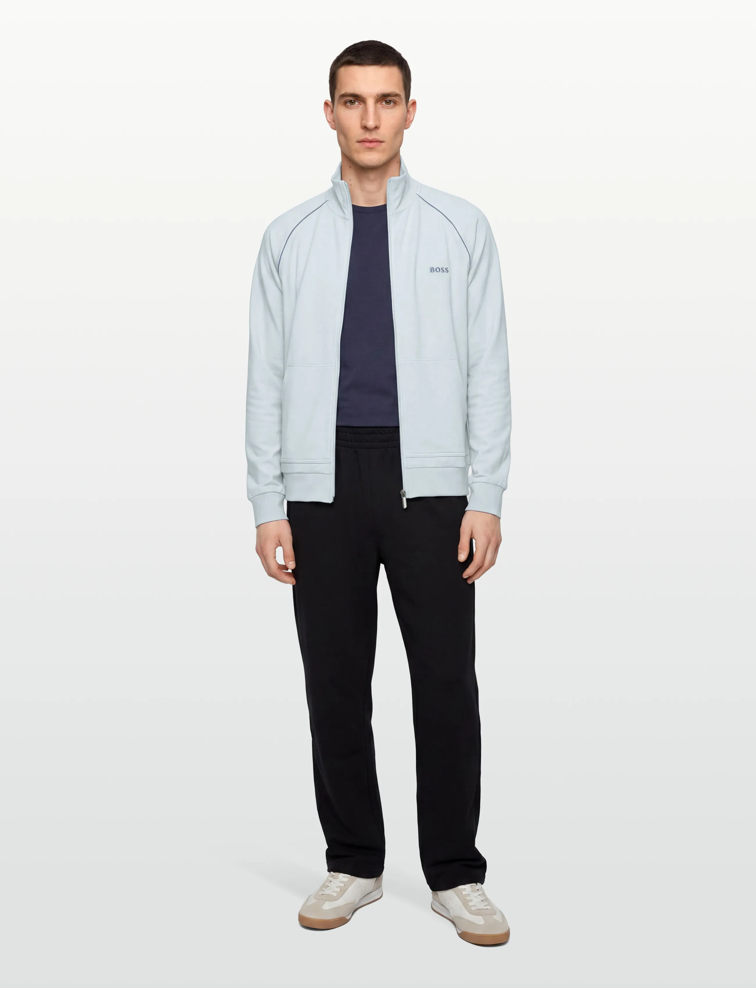 BOSS Mix&Match Jacket Z - Sweatshirts - OPEN BLUE / blue