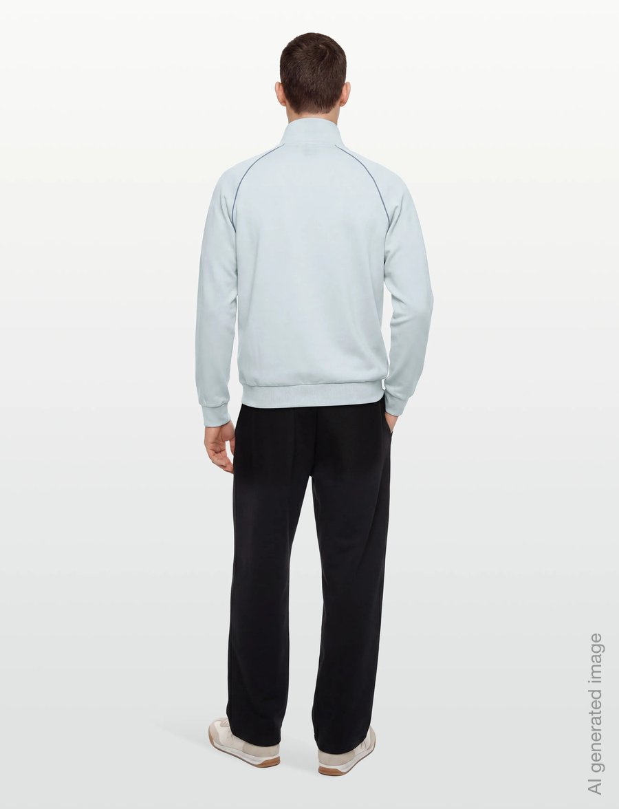 BOSS - Mix&Match Jacket Z - sweatshirts - open blue - 4