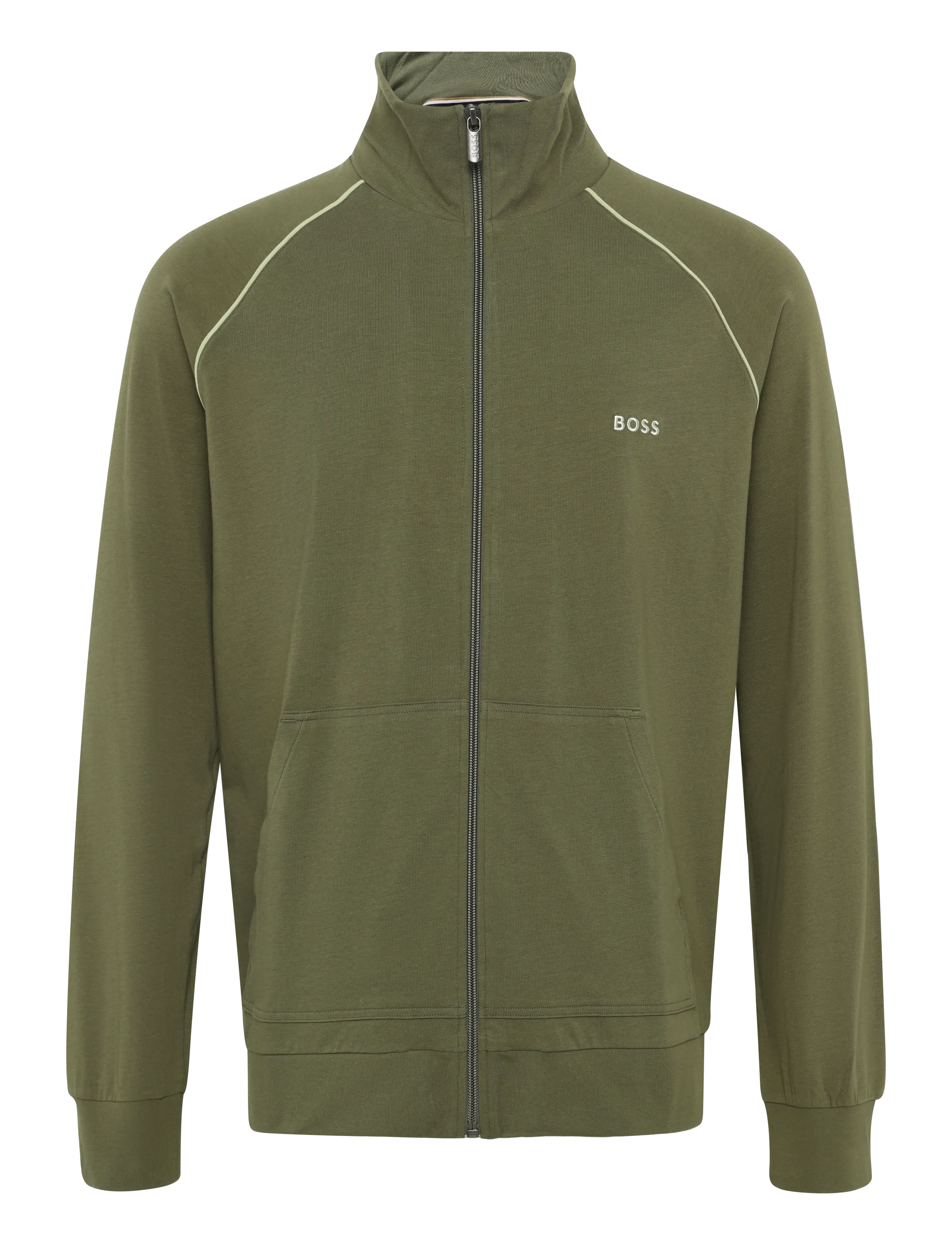 BOSS Mix&Match Jacket Z - Nattrøjer - OPEN GREEN / khaki/green