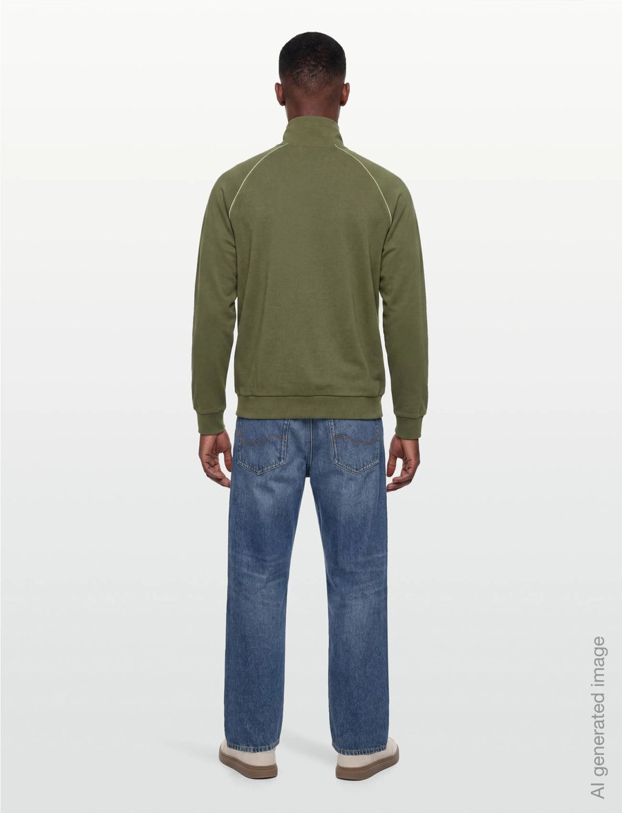 BOSS - Mix&Match Jacket Z - sweatshirts - open green - 4