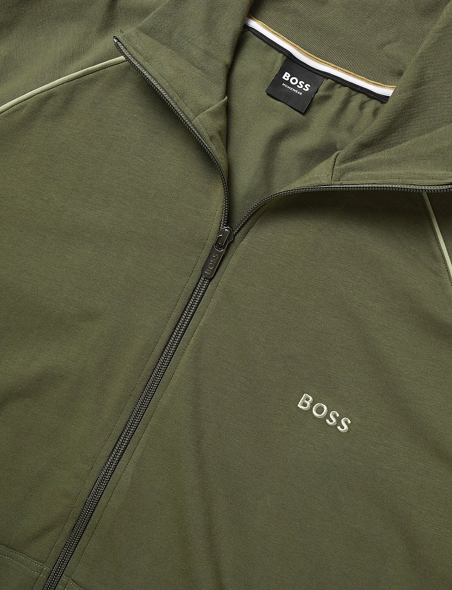 BOSS - Mix&Match Jacket Z - sweatshirts - open green - 5