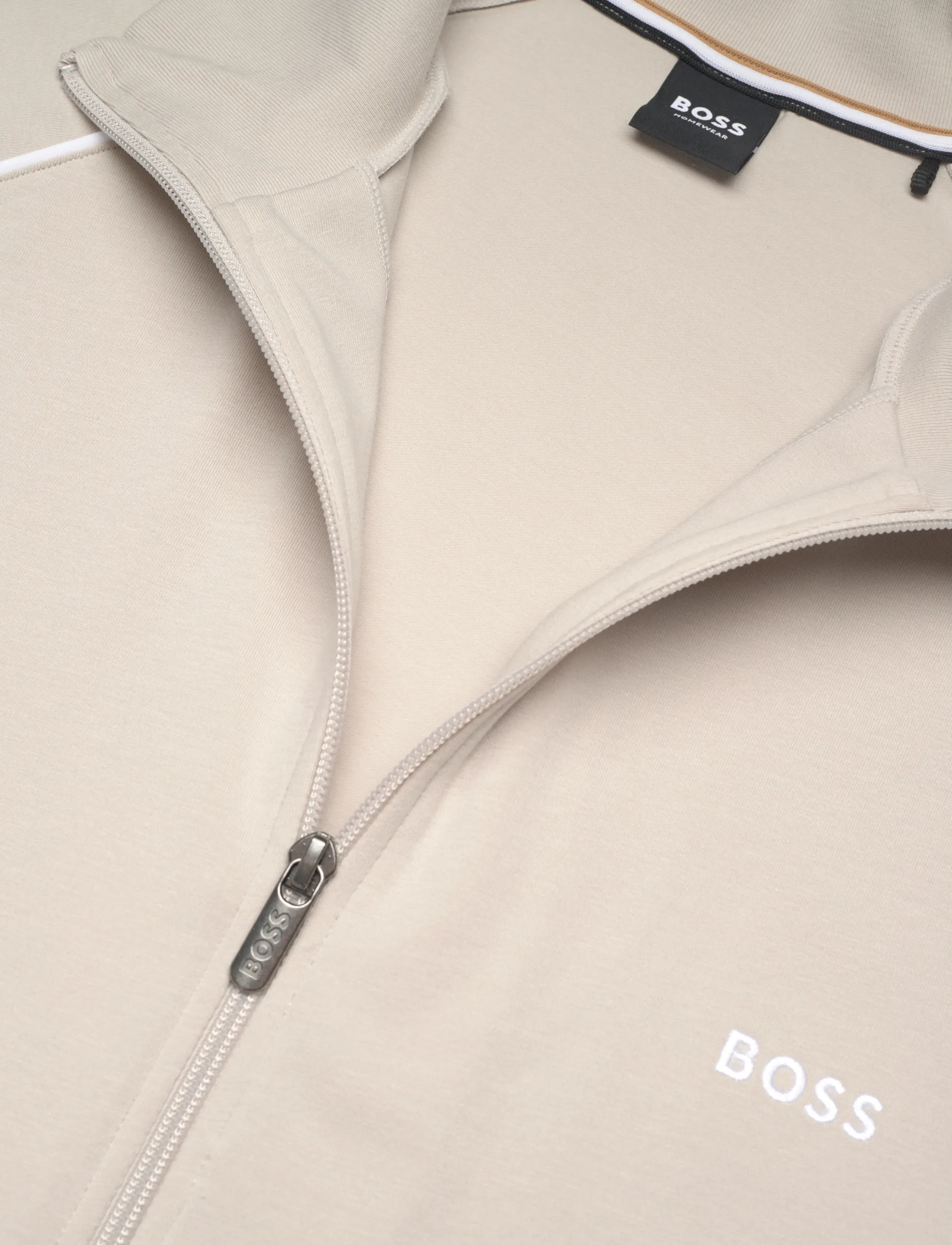 BOSS - Mix&Match Jacket Z - pyjama tops - open grey - 2