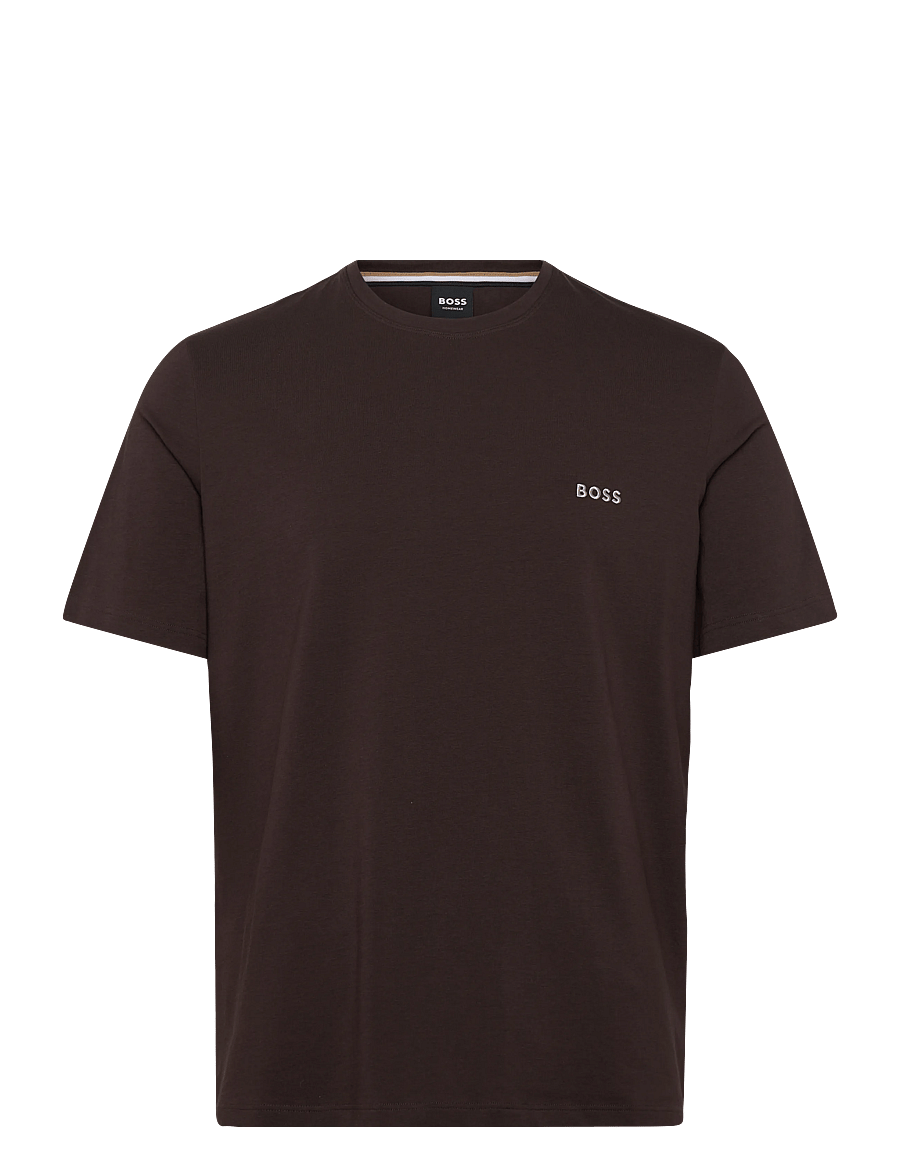 BOSS - Mix&Match T-Shirt R - pyjamaoberteil - dark brown - 0