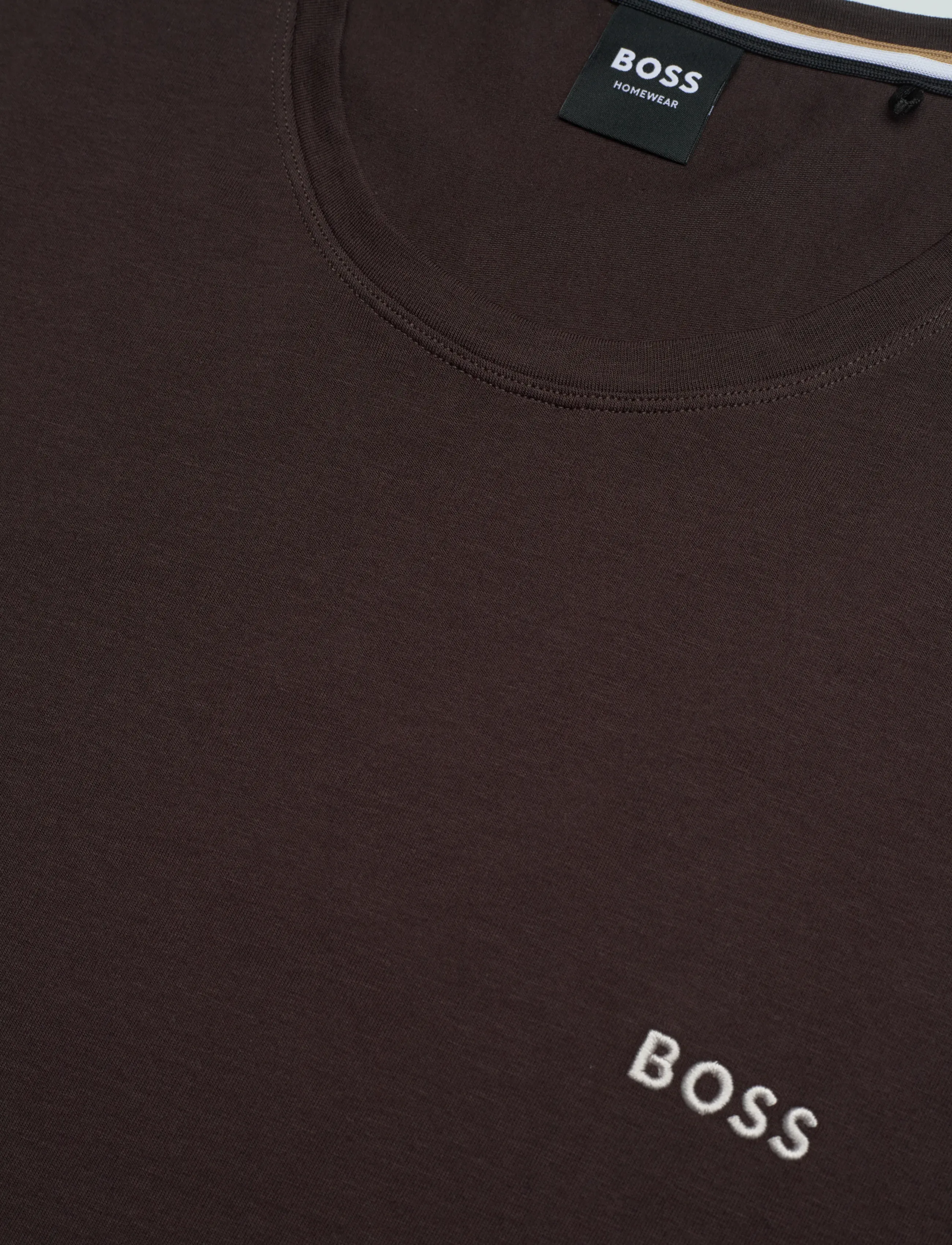 BOSS - Mix&Match T-Shirt R - nattrøjer - dark brown - 2