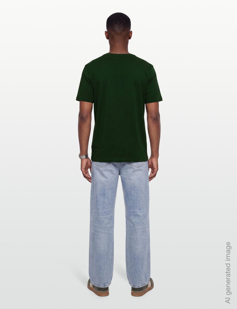BOSS - Mix&Match T-Shirt R - kurzärmelige t-shirts - dark green - 4