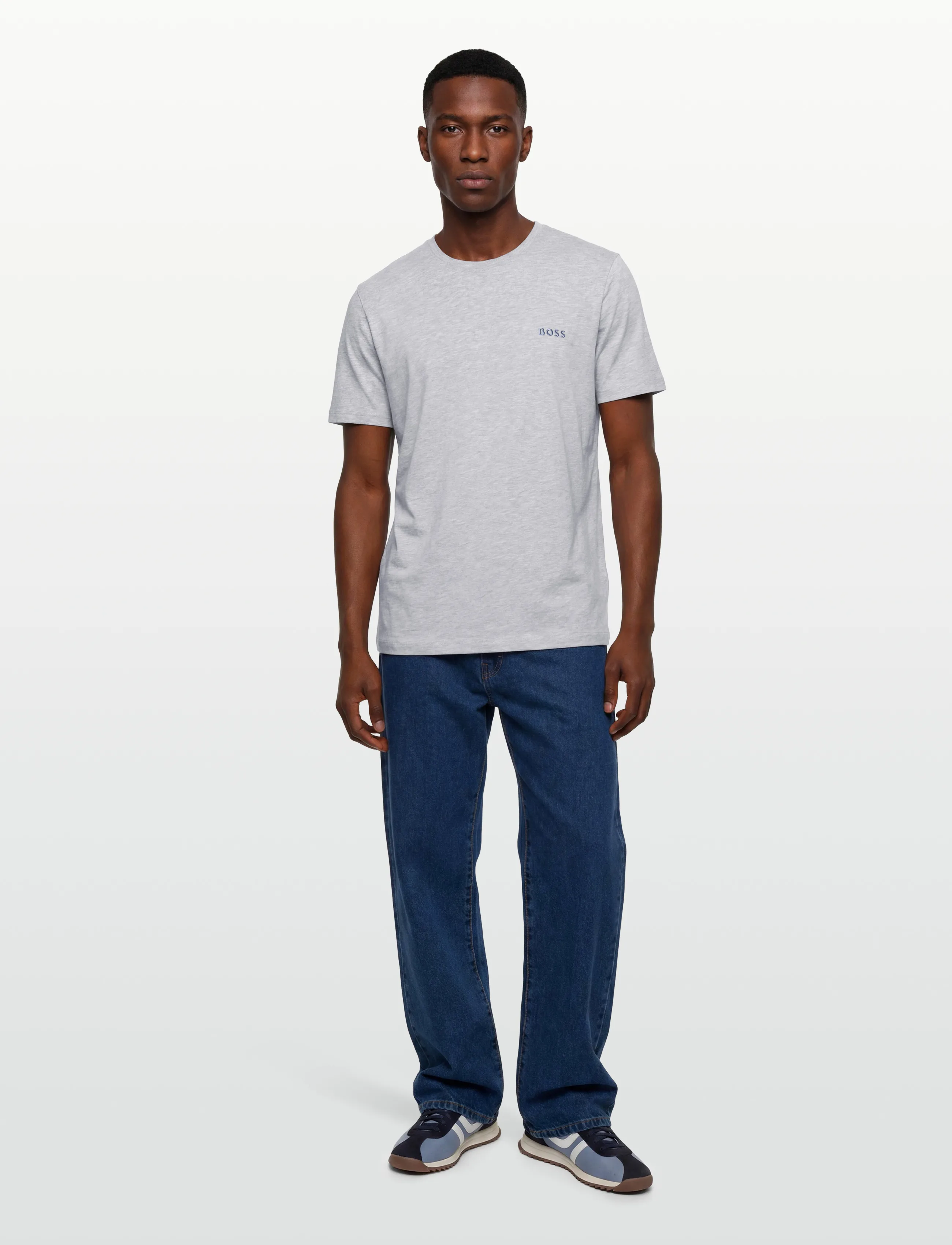 BOSS Mix&Match T-Shirt R - Unterwäsche - LIGHT/PASTEL GREY / grey