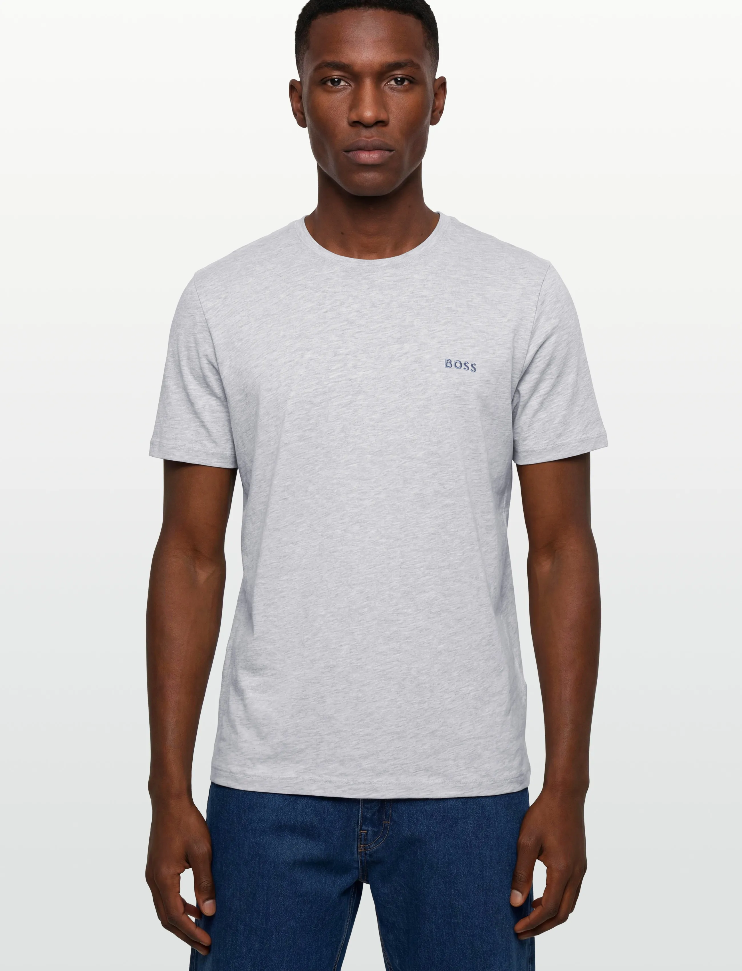 BOSS - Mix&Match T-Shirt R - kortærmede t-shirts - light/pastel grey - 3