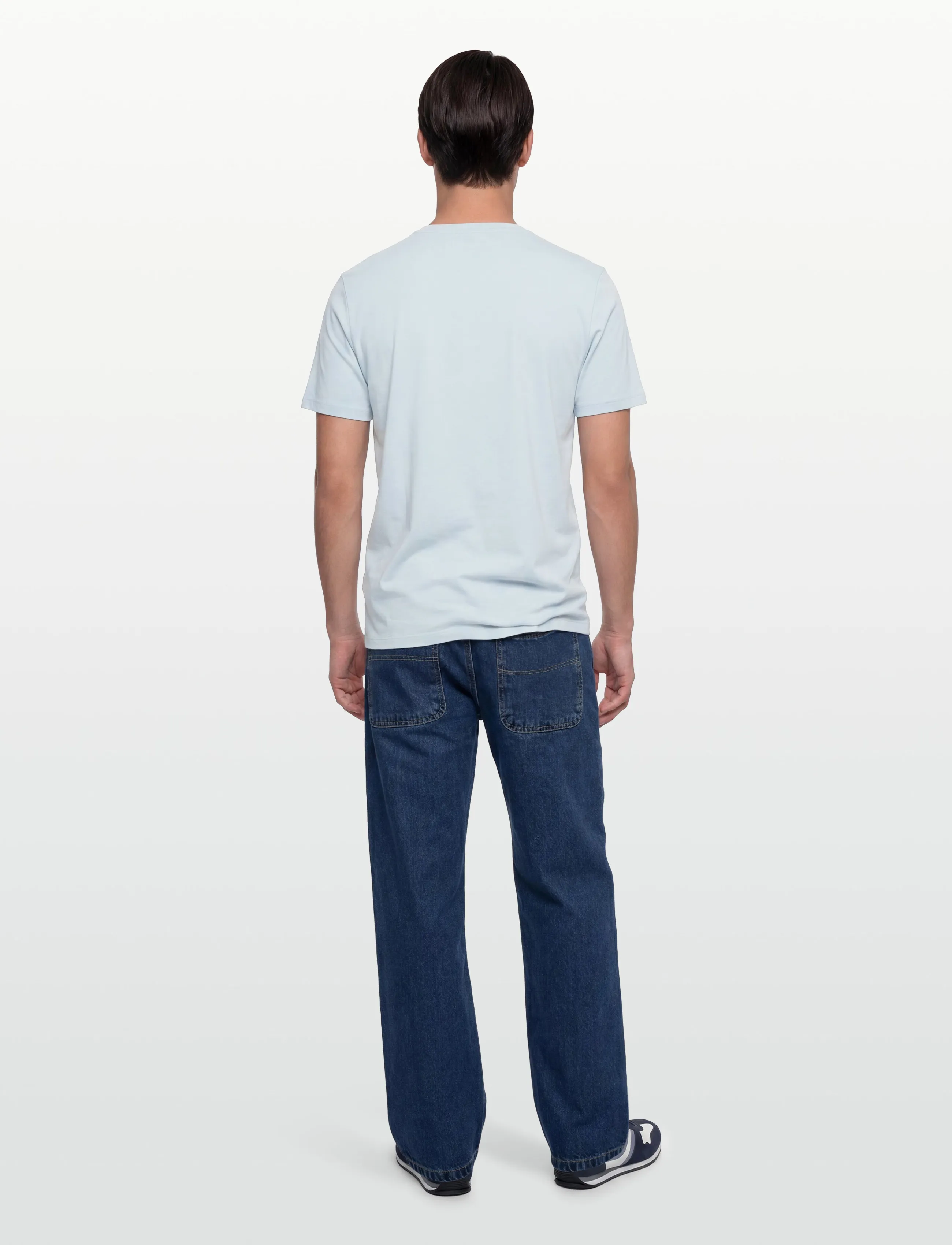 BOSS - Mix&Match T-Shirt R - stutterma bolir - open blue - 4