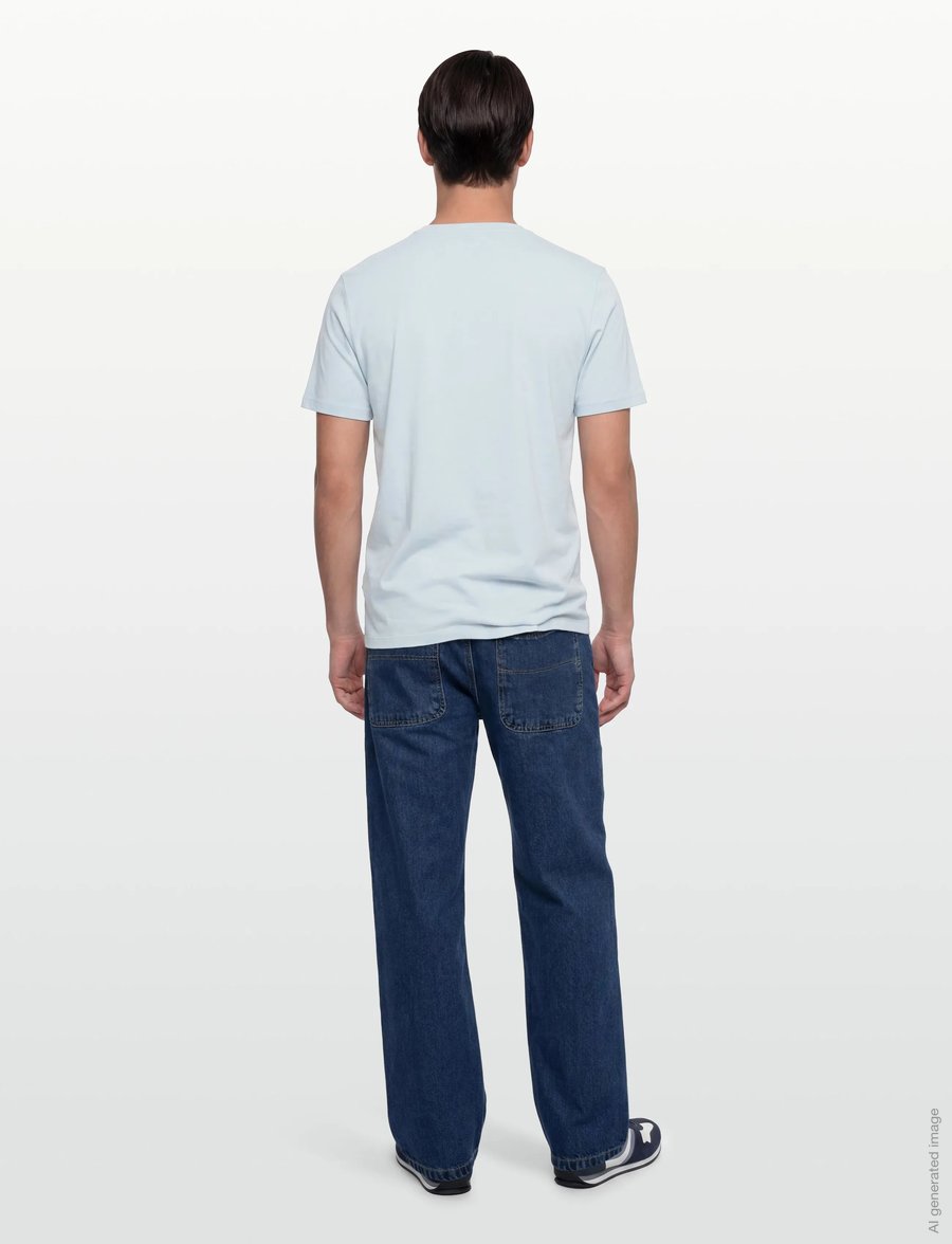 BOSS - Mix&Match T-Shirt R - stutterma bolir - open blue - 4