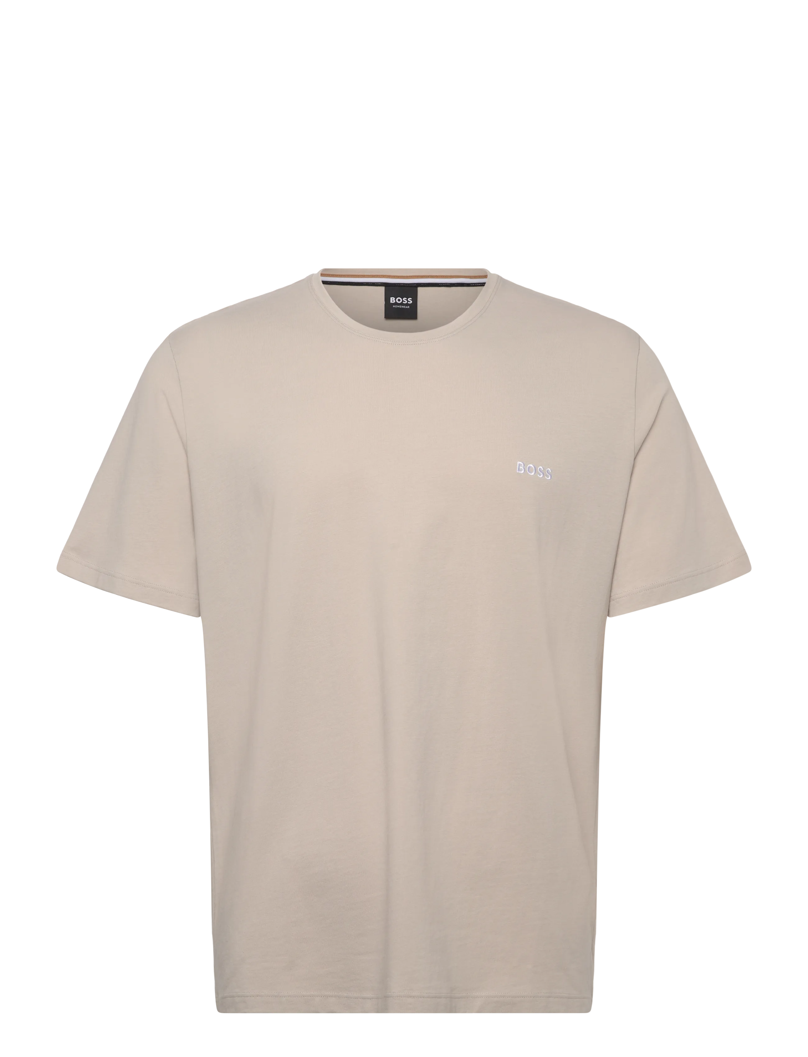 BOSS Mix&Match T-Shirt R - T-Shirts - OPEN GREY / beige
